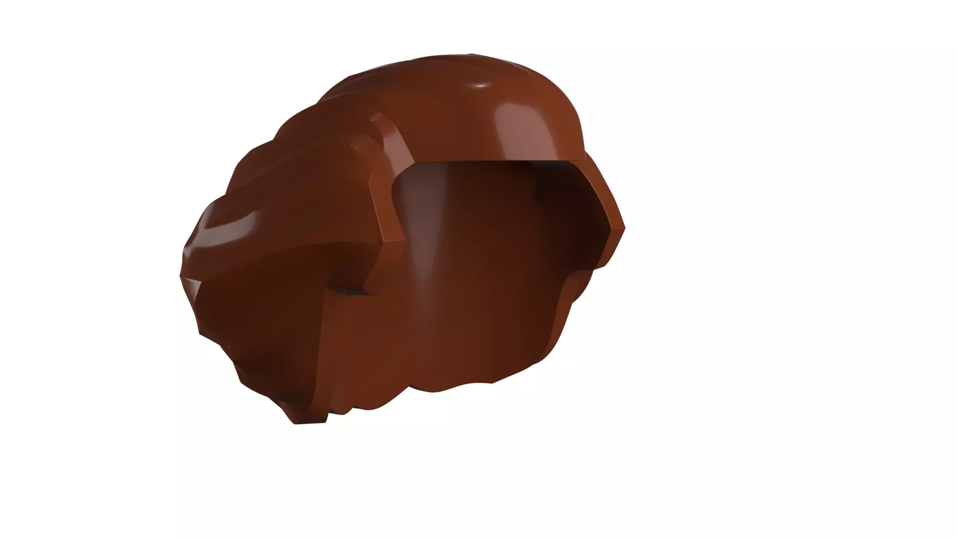 Custom3Dprint Minifigure Accessory - Minifigure Hair S2 - 051 3D print model_14