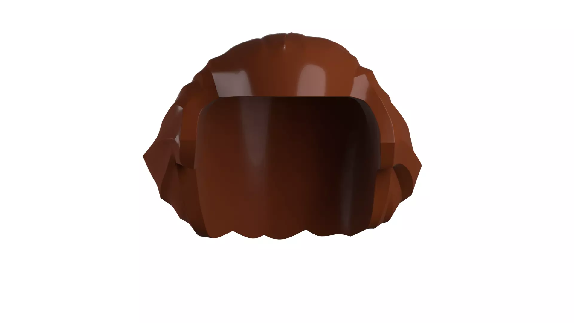 Custom3Dprint Minifigure Accessory - Minifigure Hair S2 - 051 3D print model_4