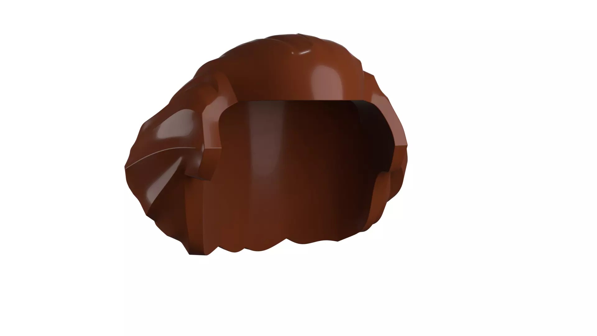 Custom3Dprint Minifigure Accessory - Minifigure Hair S2 - 051 3D print model_9