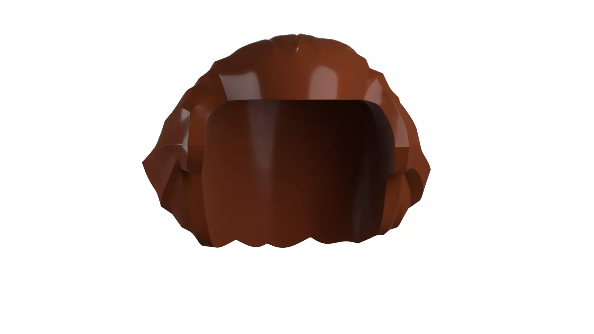 Custom3Dprint Minifigure Accessory - Minifigure Hair S2 - 051 3D print model_5