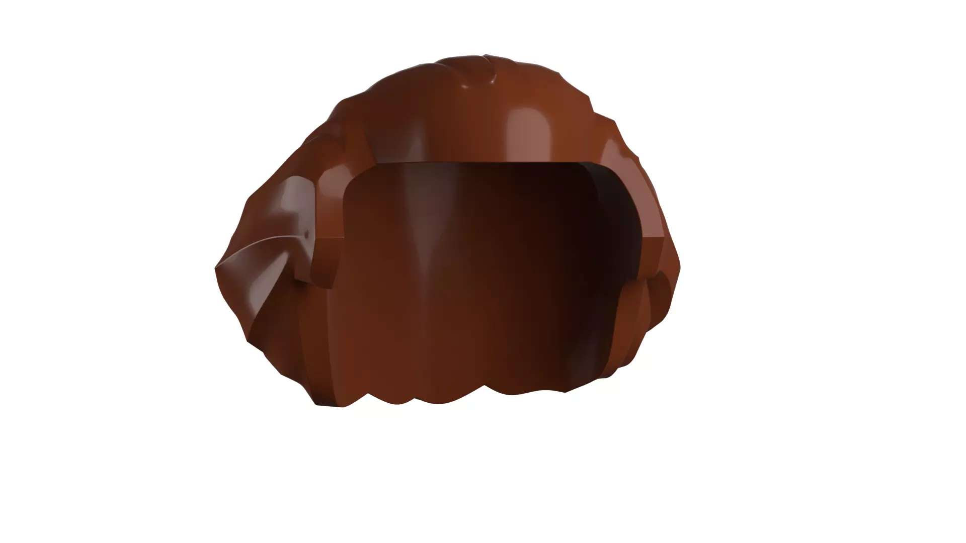 Custom3Dprint Minifigure Accessory - Minifigure Hair S2 - 051 3D print model_7