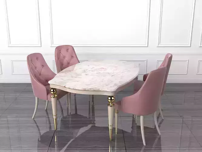 Modern Dining Table and Chairs 2