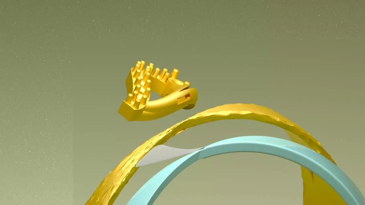 Customizable Magnetic Modular Ring-PrintableJewelryDesign 3D print model_0