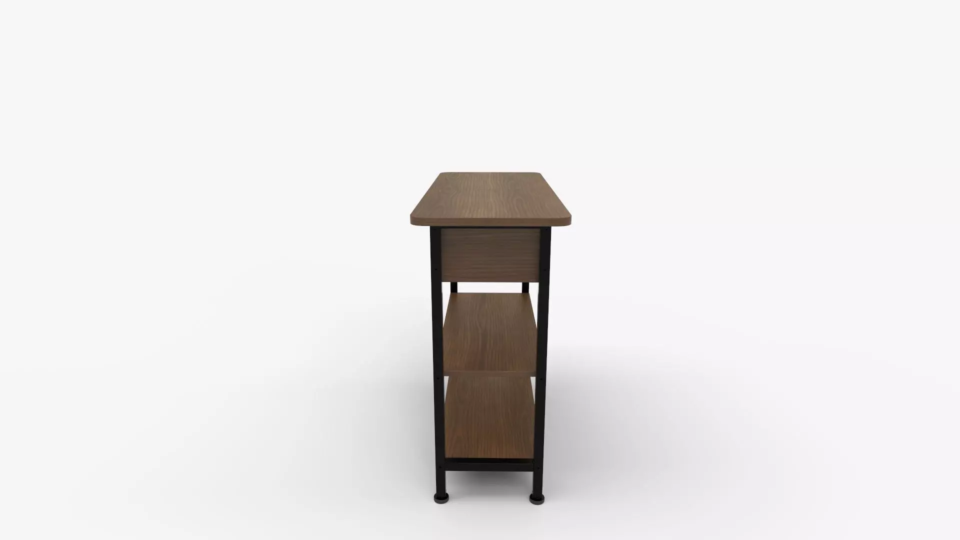 End Table with Charging Station 3D model_5