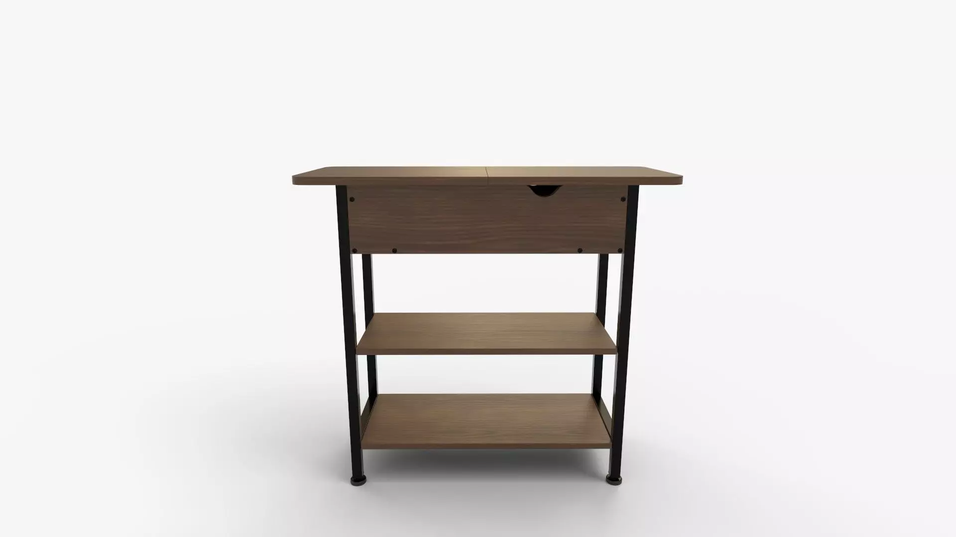 End Table with Charging Station 3D model_9