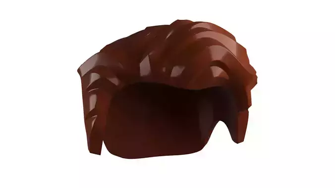 Custom3Dprint Minifigure Accessory - Minifigure Hair S2 - 053