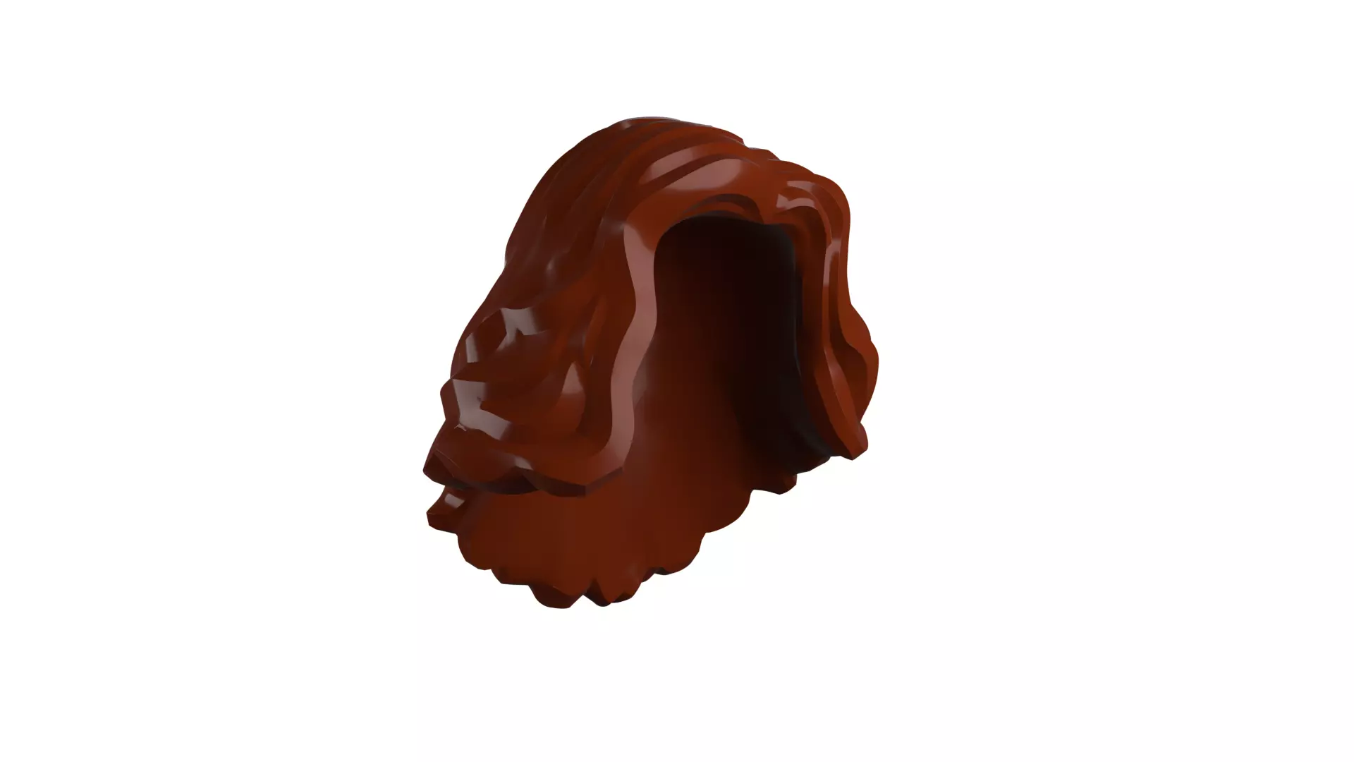 Custom3Dprint Minifigure Accessory - Minifigure Hair S2 - 054 3D print model_32