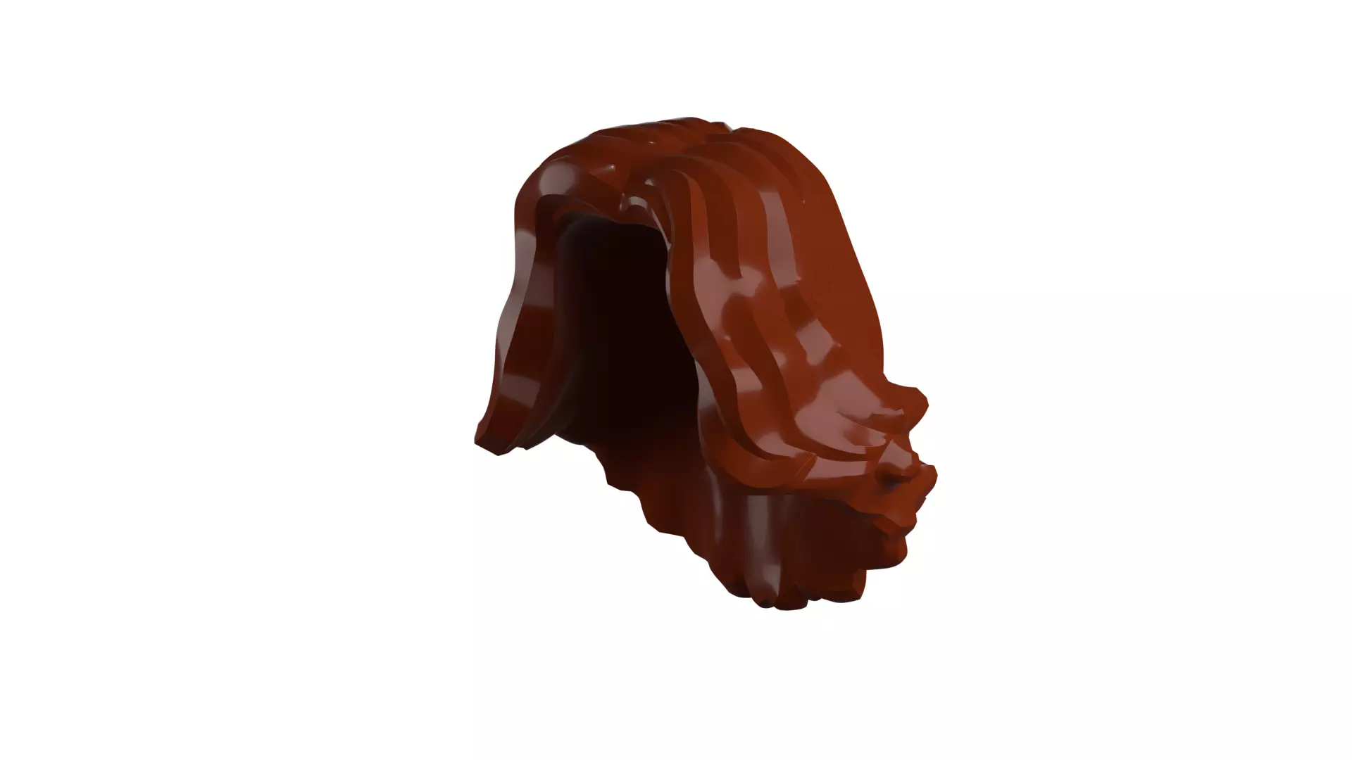 Custom3Dprint Minifigure Accessory - Minifigure Hair S2 - 054 3D print model_45