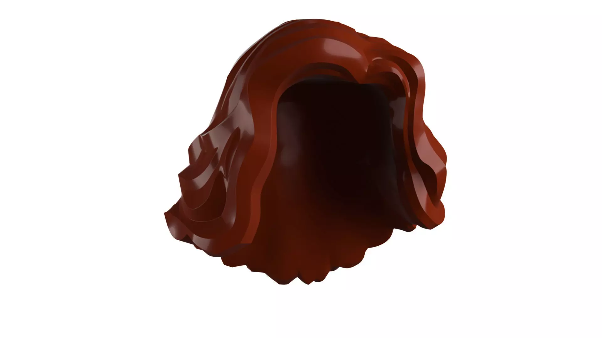 Custom3Dprint Minifigure Accessory - Minifigure Hair S2 - 054 3D print model_0