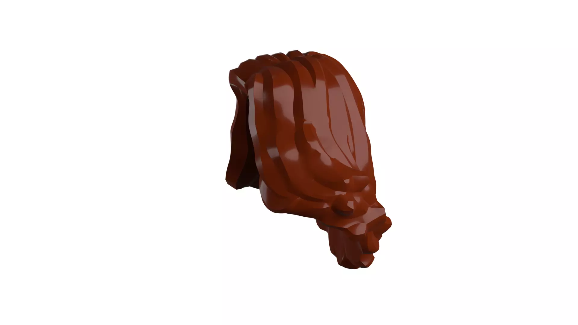 Custom3Dprint Minifigure Accessory - Minifigure Hair S2 - 054 3D print model_12