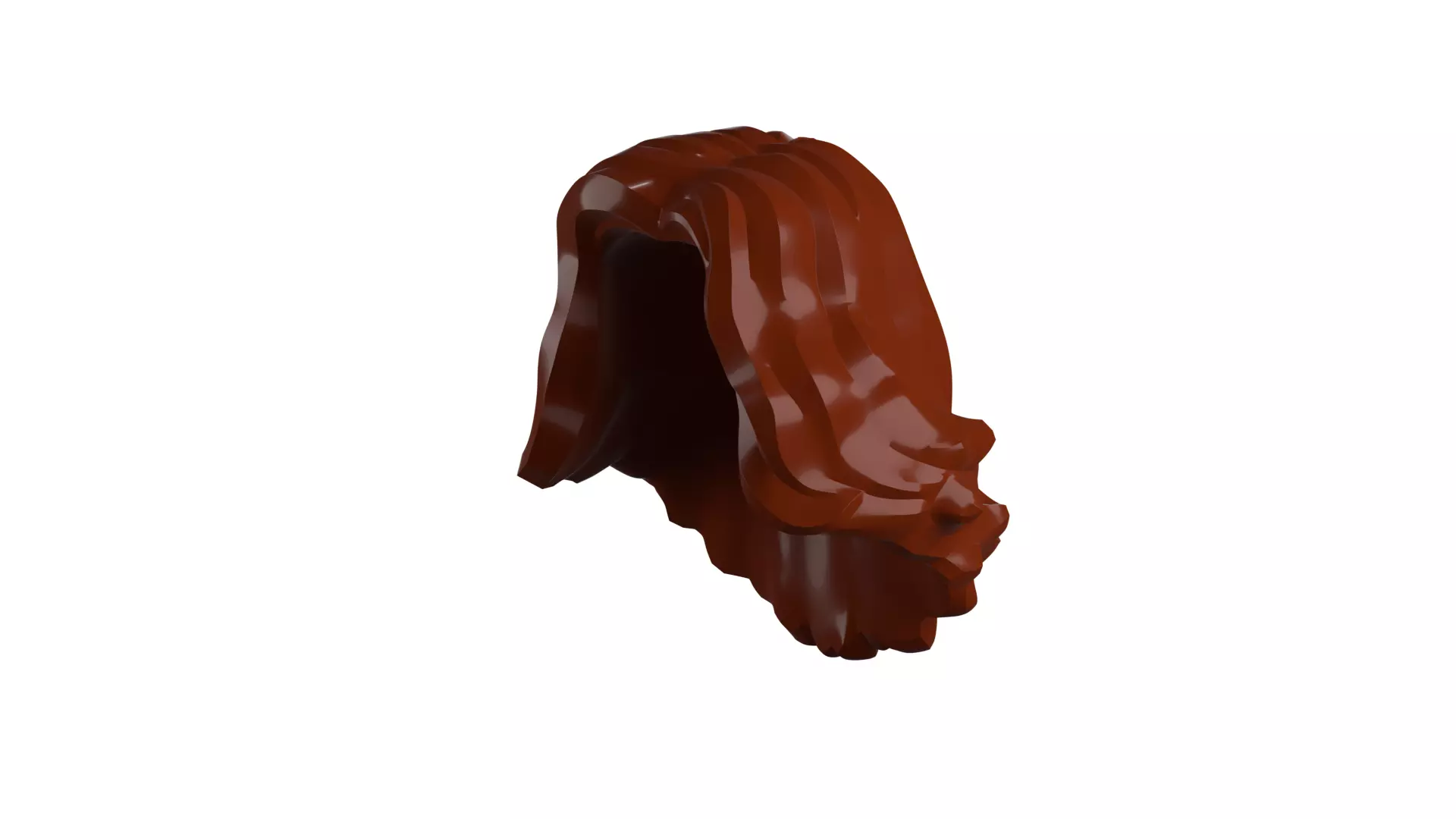 Custom3Dprint Minifigure Accessory - Minifigure Hair S2 - 054 3D print model_44