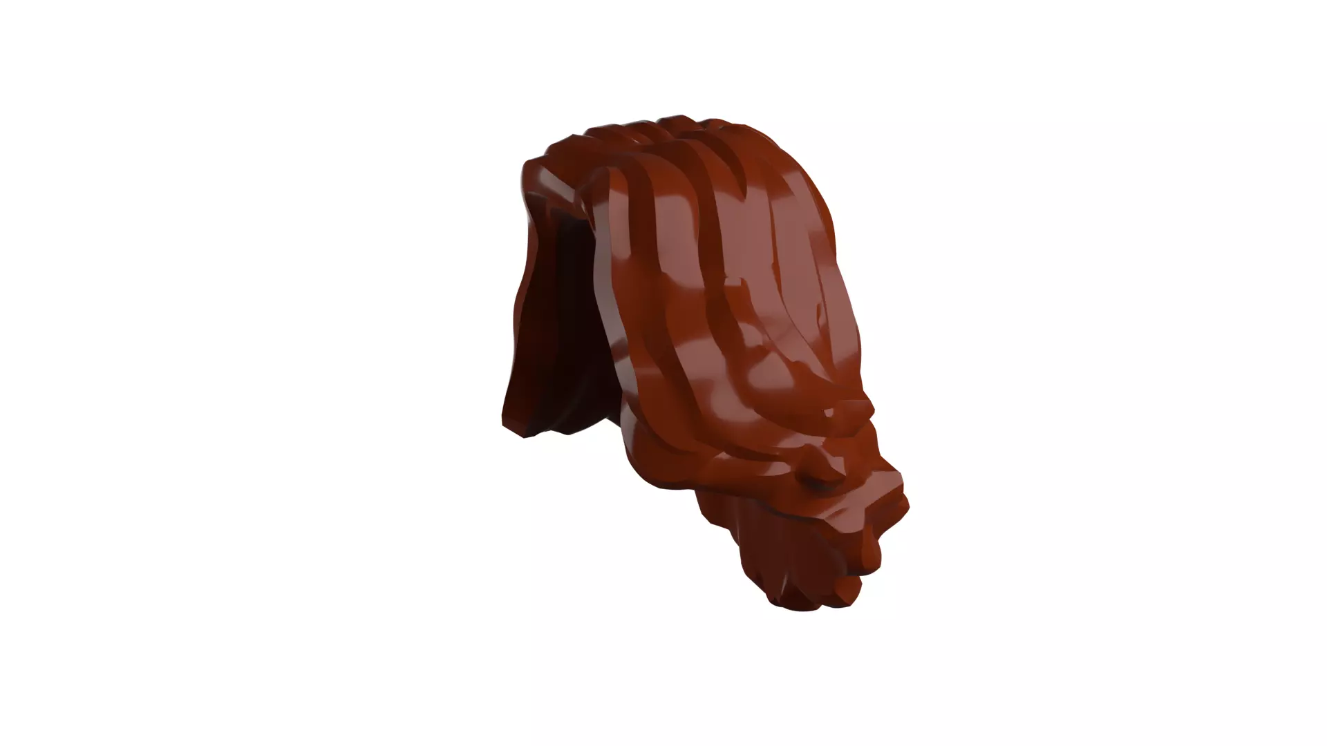 Custom3Dprint Minifigure Accessory - Minifigure Hair S2 - 054 3D print model_30