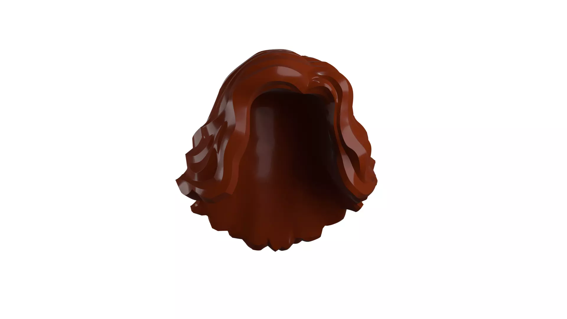 Custom3Dprint Minifigure Accessory - Minifigure Hair S2 - 054 3D print model_33