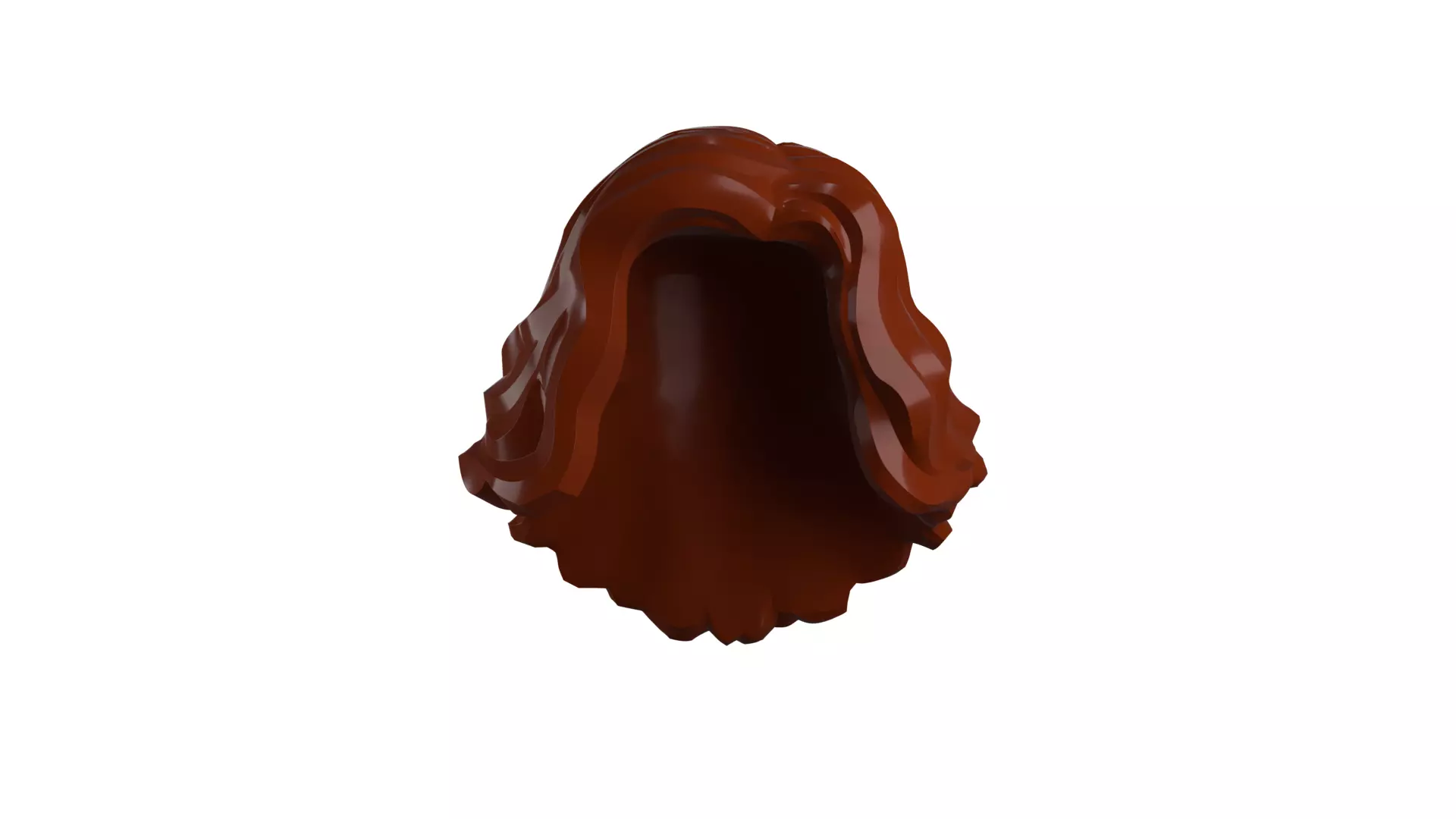 Custom3Dprint Minifigure Accessory - Minifigure Hair S2 - 054 3D print model_8
