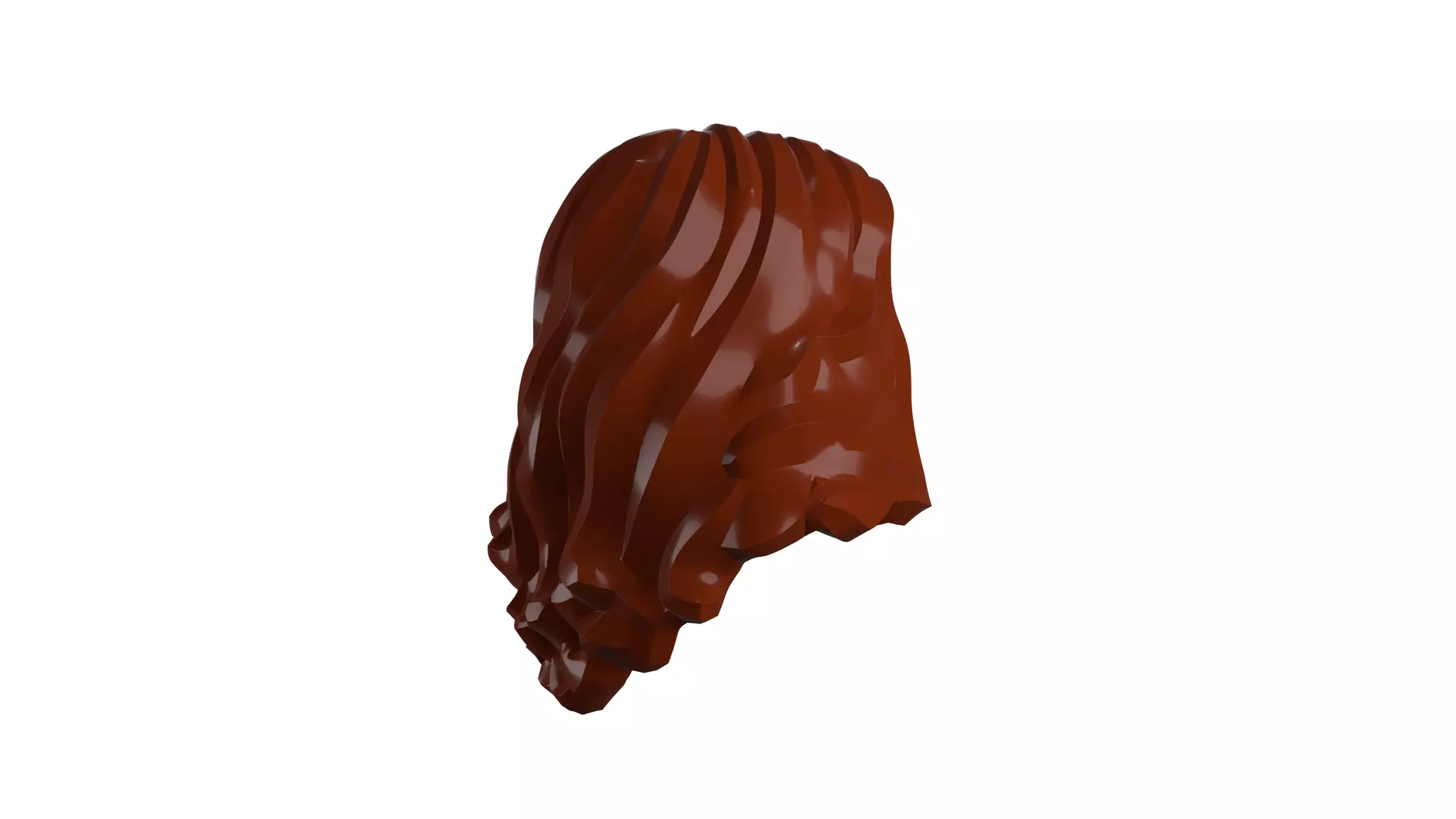Custom3Dprint Minifigure Accessory - Minifigure Hair S2 - 054 3D print model_53