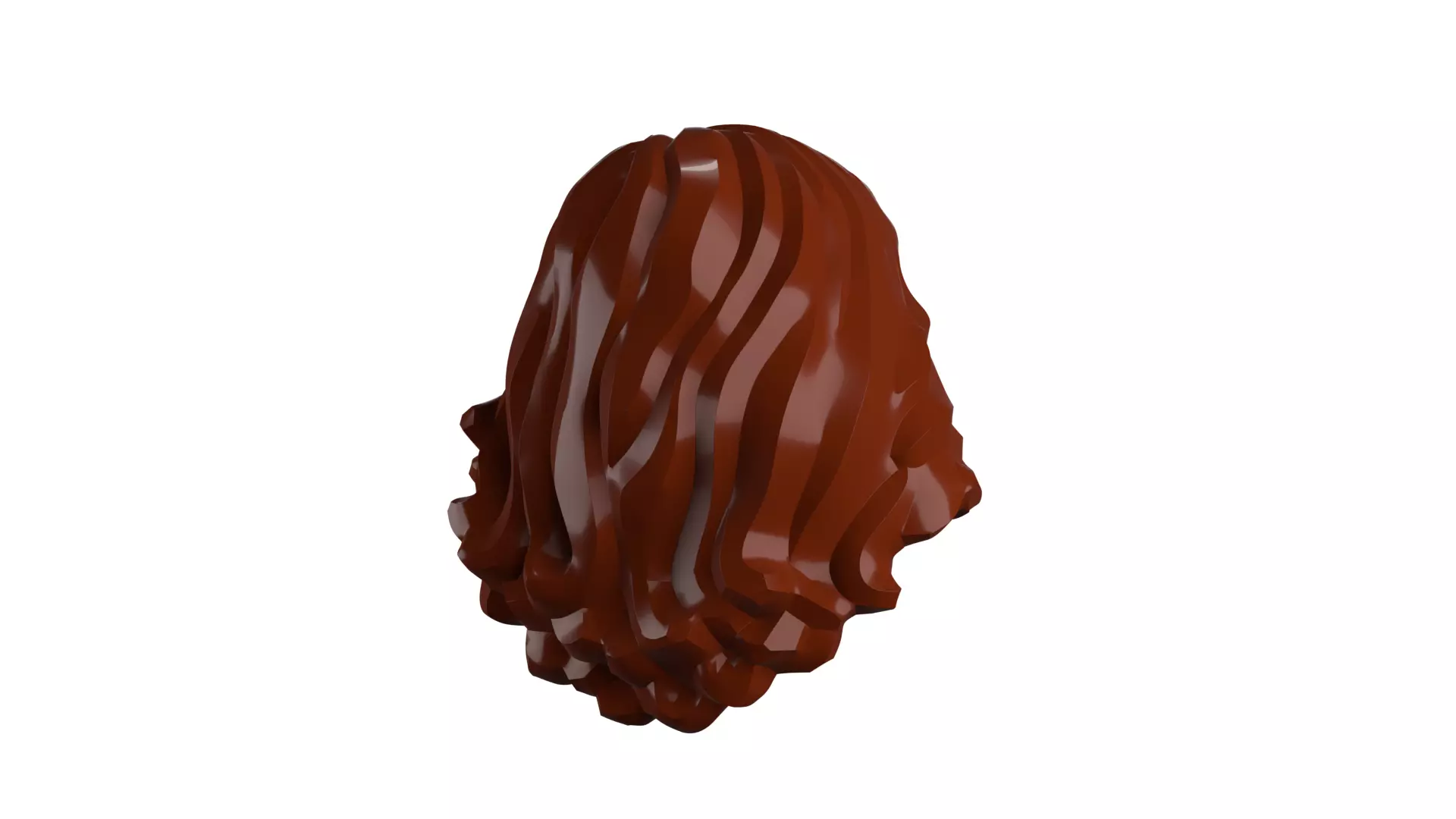 Custom3Dprint Minifigure Accessory - Minifigure Hair S2 - 054 3D print model_54