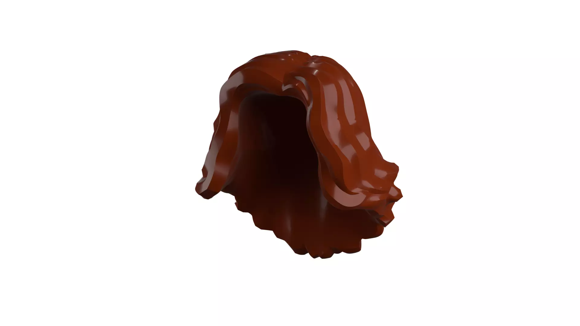 Custom3Dprint Minifigure Accessory - Minifigure Hair S2 - 054 3D print model_11