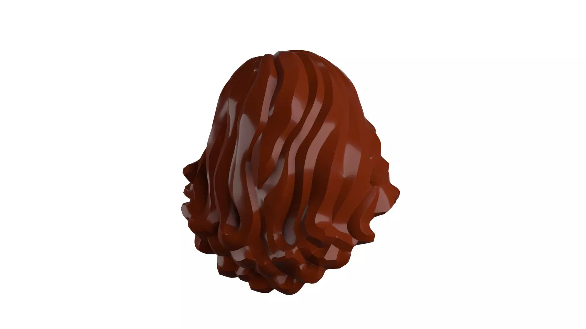Custom3Dprint Minifigure Accessory - Minifigure Hair S2 - 054 3D print model_55
