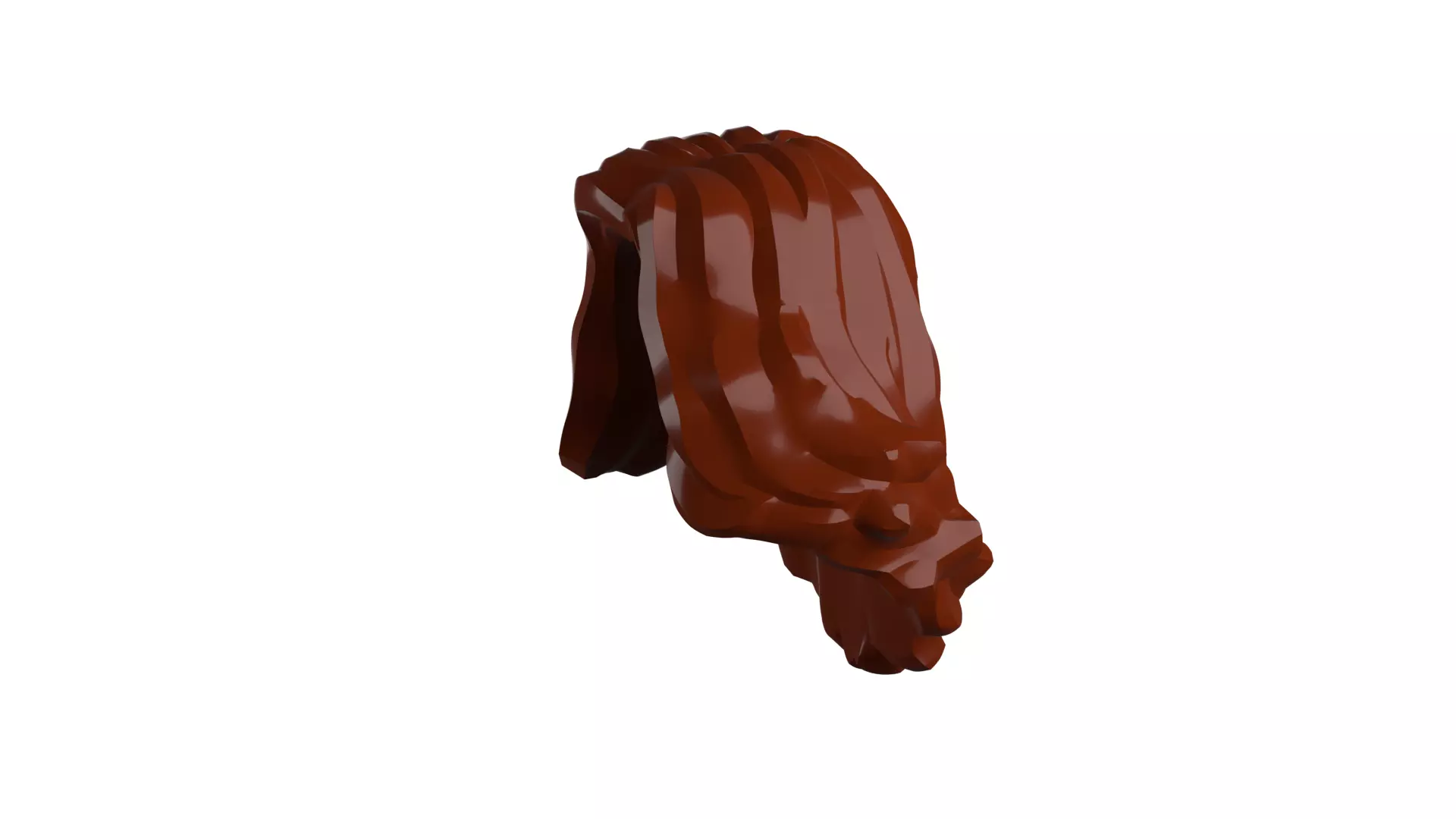 Custom3Dprint Minifigure Accessory - Minifigure Hair S2 - 054 3D print model_27