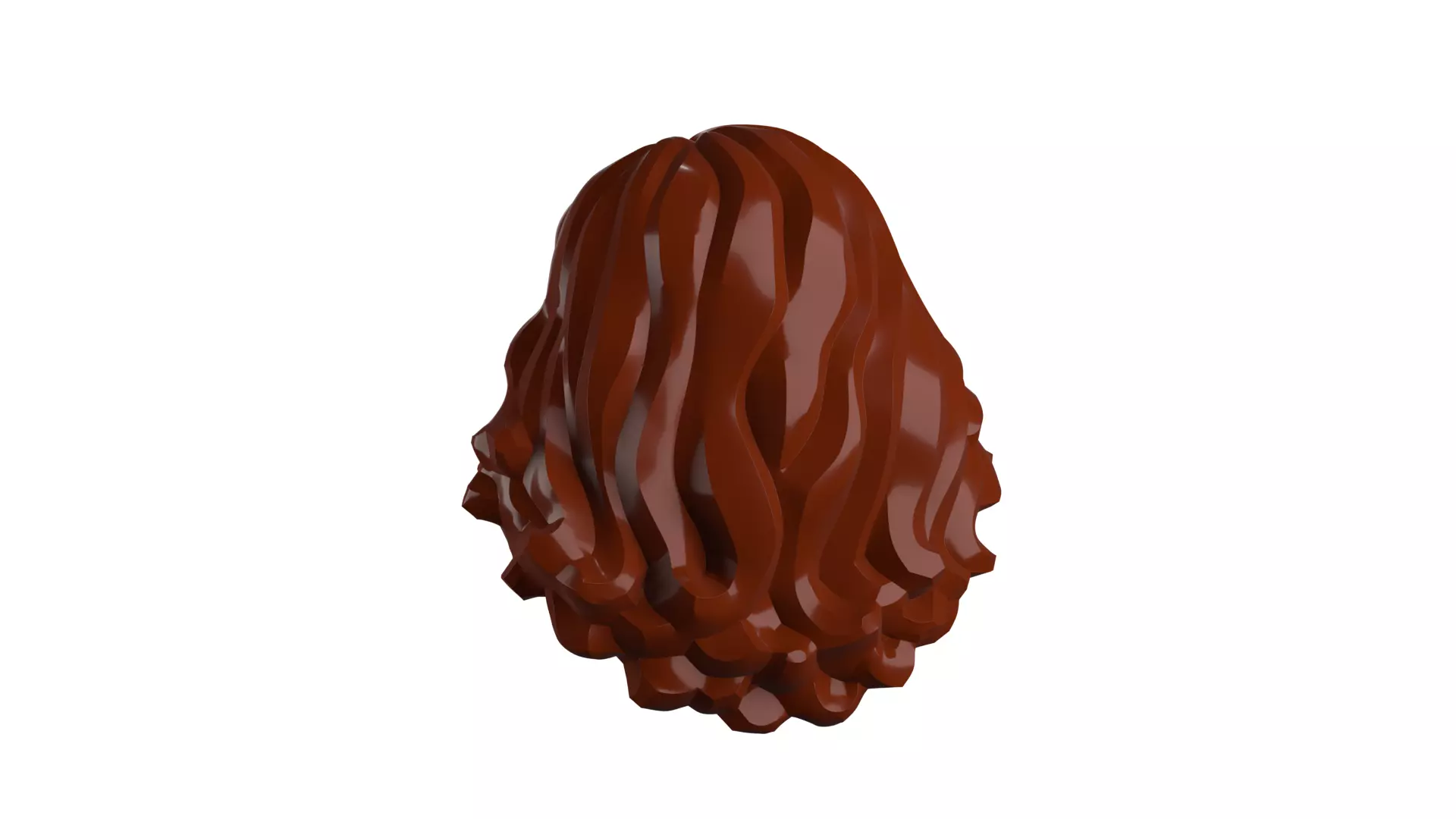 Custom3Dprint Minifigure Accessory - Minifigure Hair S2 - 054 3D print model_76