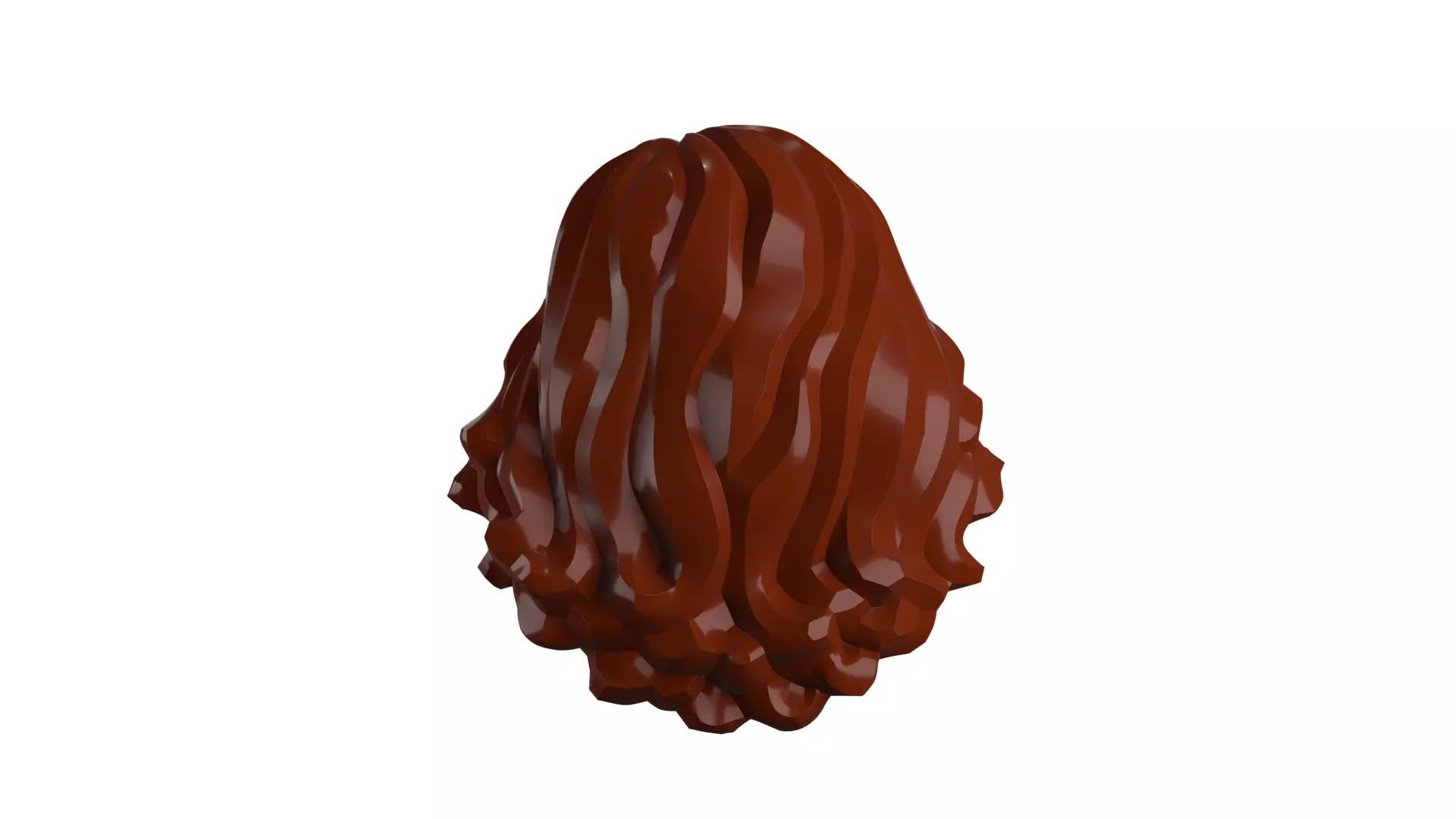 Custom3Dprint Minifigure Accessory - Minifigure Hair S2 - 054 3D print model_81