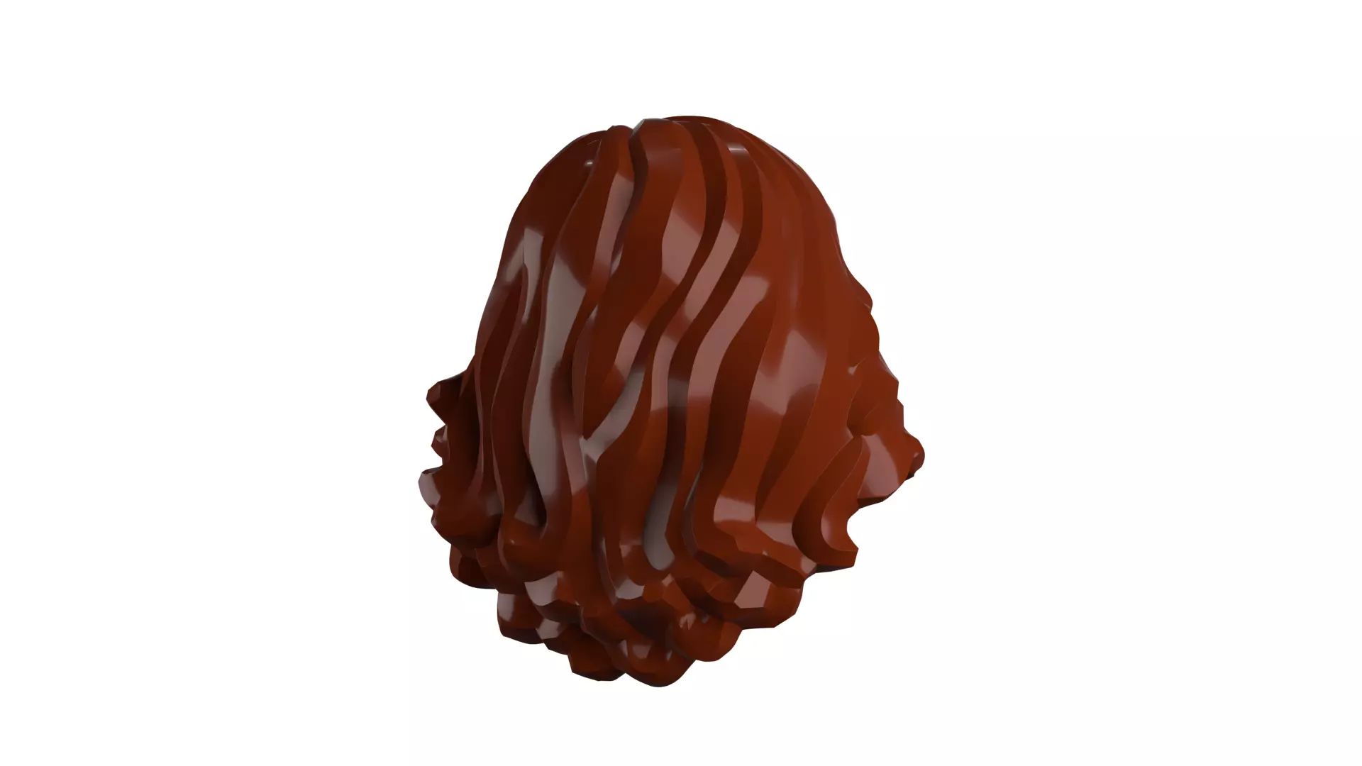 Custom3Dprint Minifigure Accessory - Minifigure Hair S2 - 054 3D print model_62