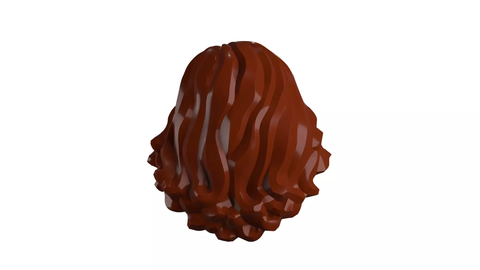 Custom3Dprint Minifigure Accessory - Minifigure Hair S2 - 054 3D print model_75