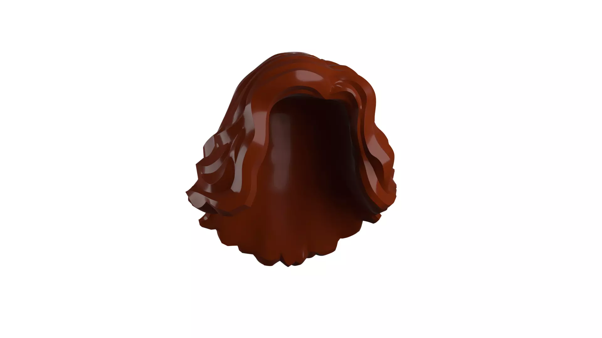 Custom3Dprint Minifigure Accessory - Minifigure Hair S2 - 054 3D print model_9