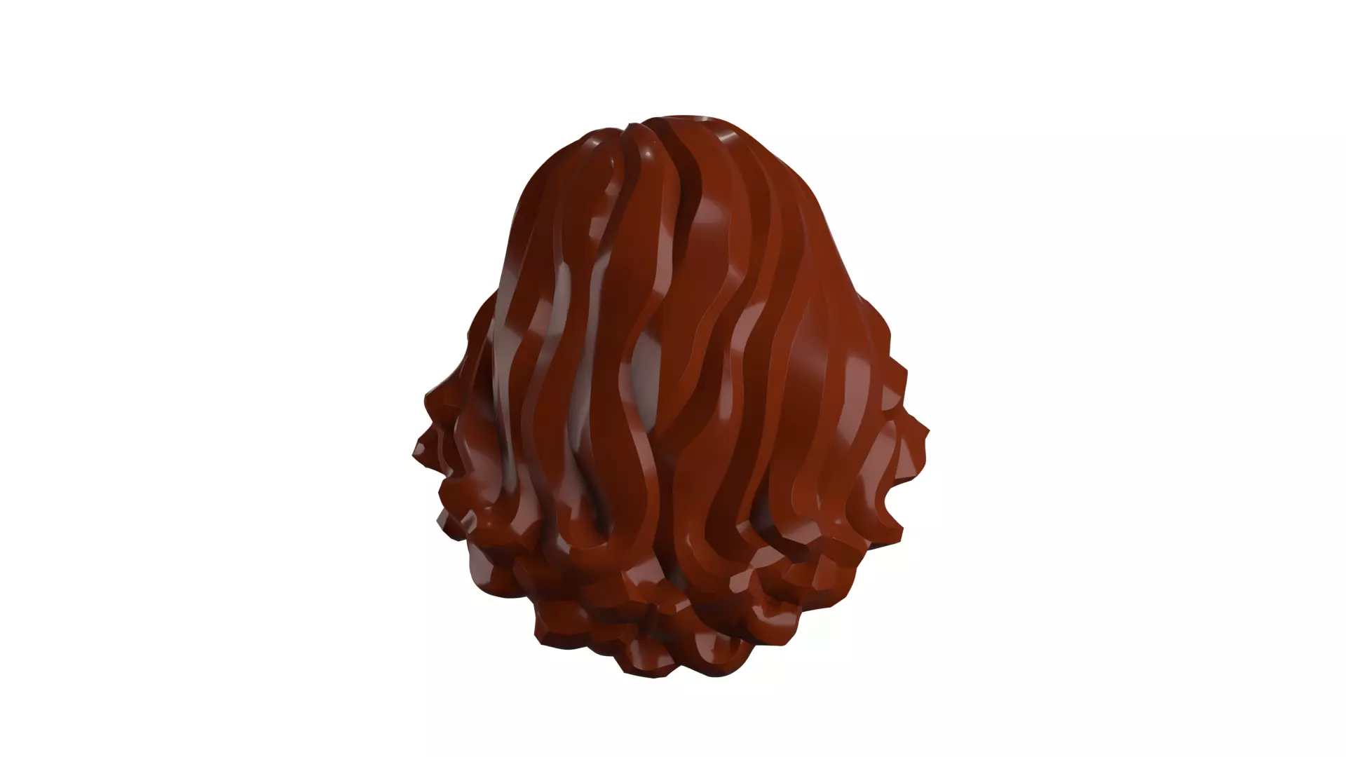 Custom3Dprint Minifigure Accessory - Minifigure Hair S2 - 054 3D print model_82