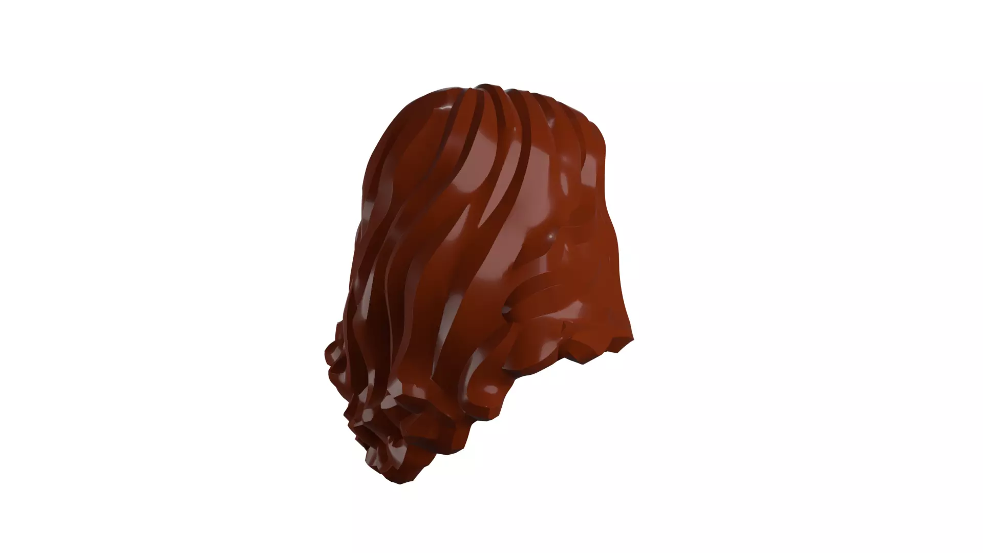 Custom3Dprint Minifigure Accessory - Minifigure Hair S2 - 054 3D print model_52