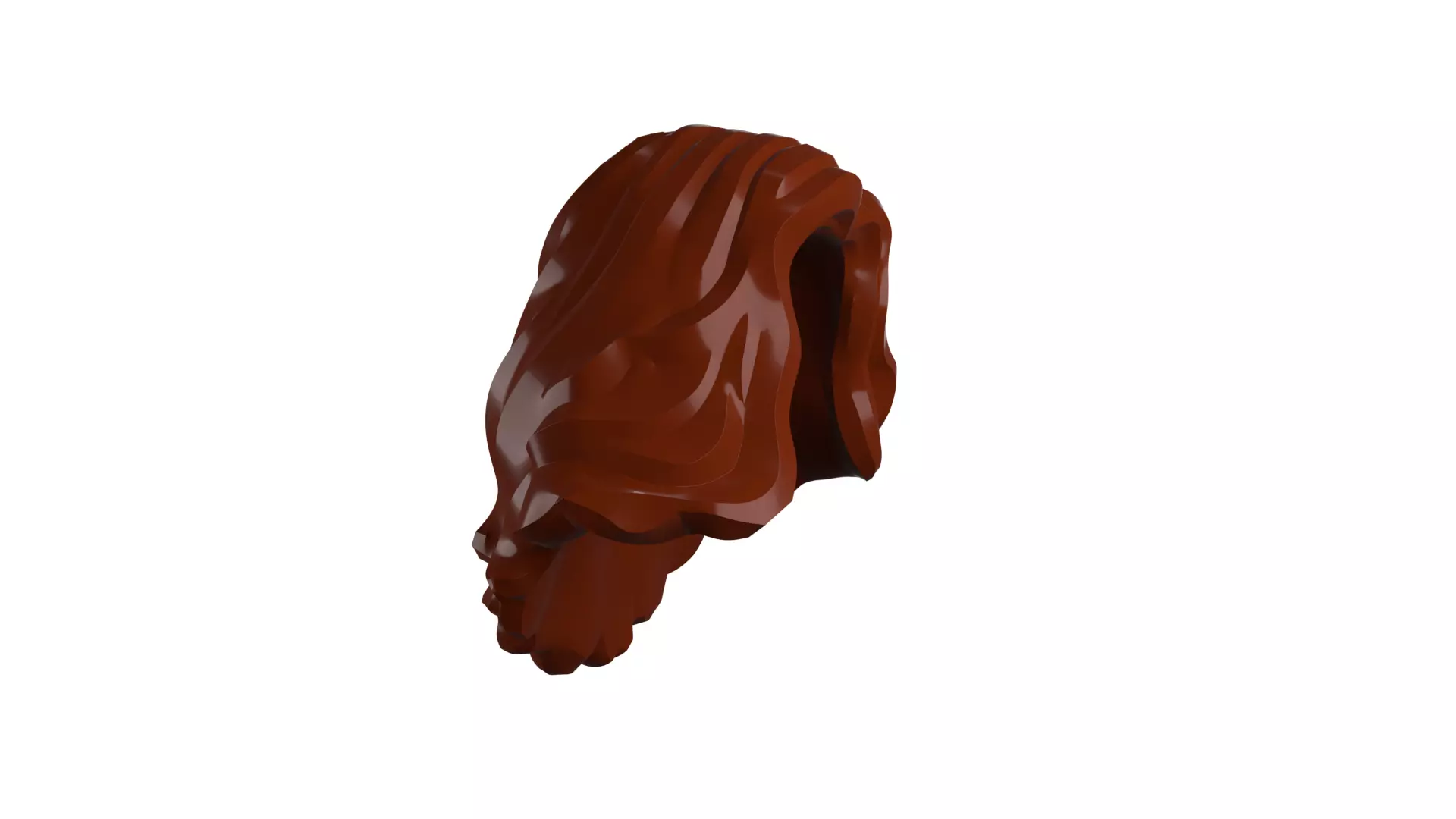 Custom3Dprint Minifigure Accessory - Minifigure Hair S2 - 054 3D print model_19