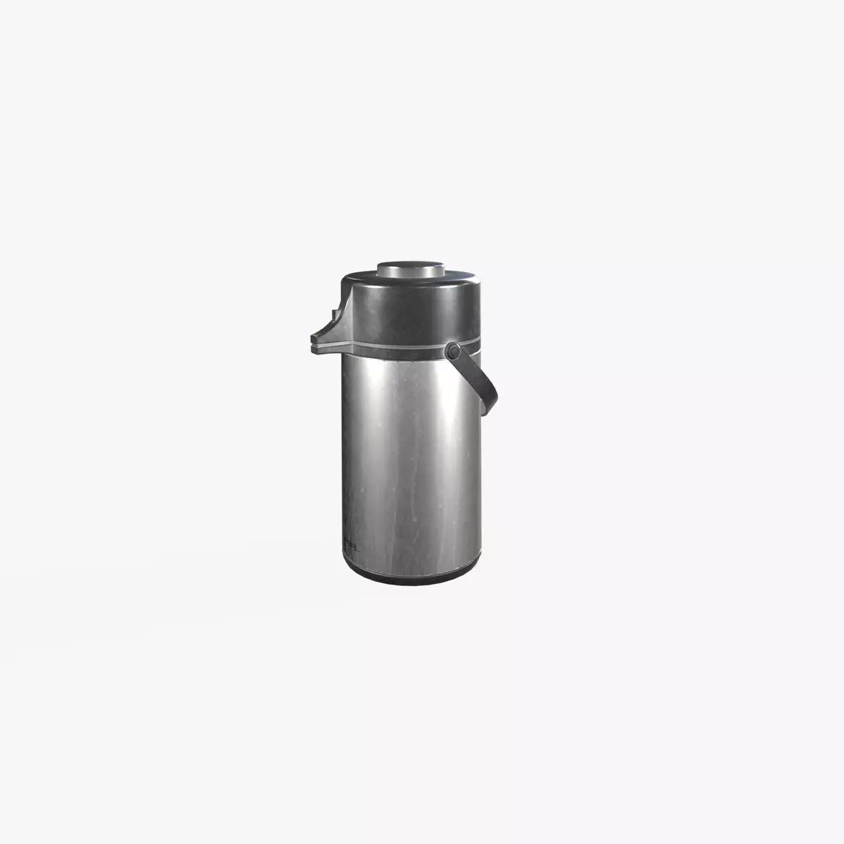 Thermal Flask Low-poly 3D model