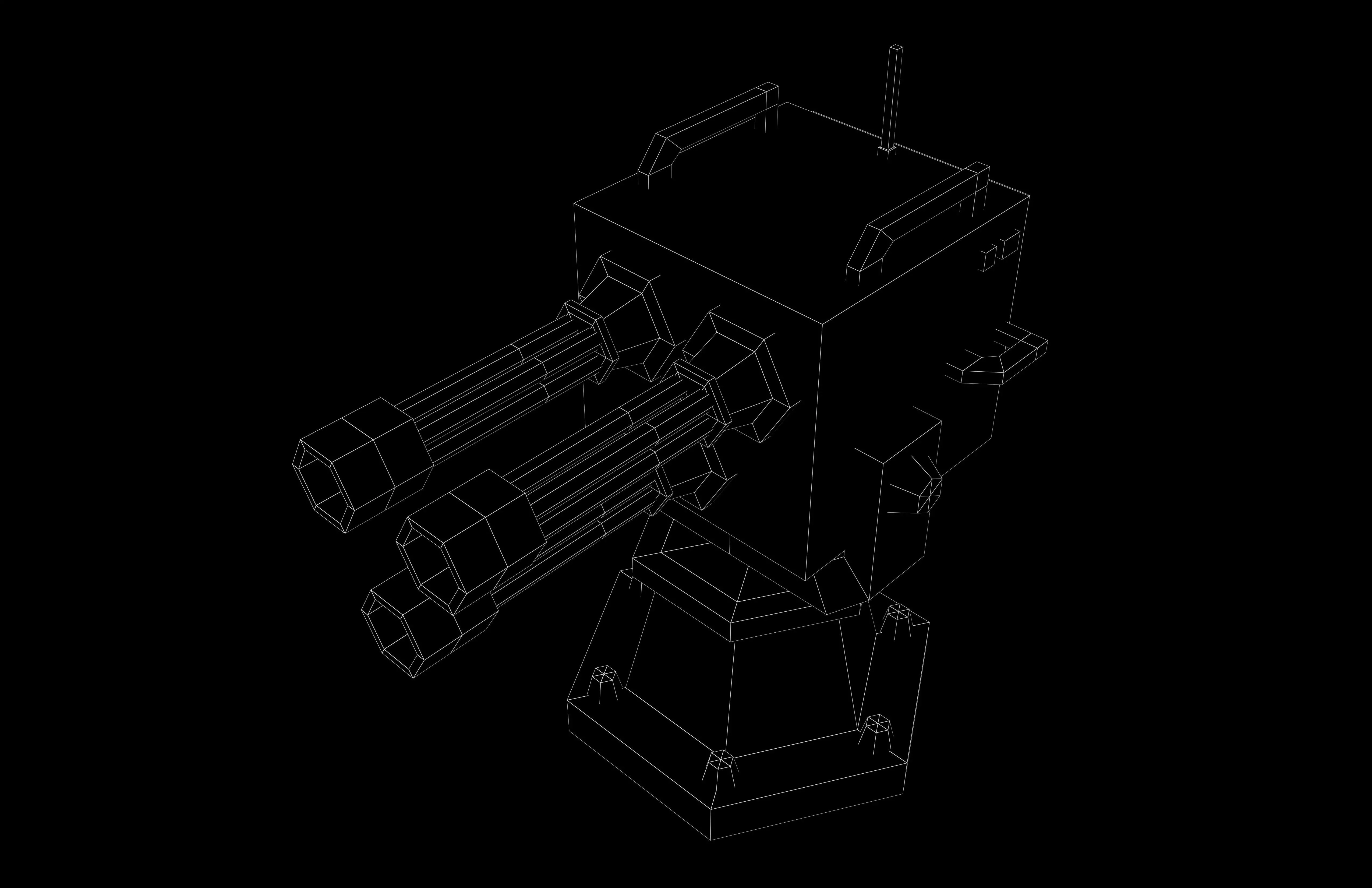 Tower Defence Mechanical v3 003 Low-poly 3D model_6