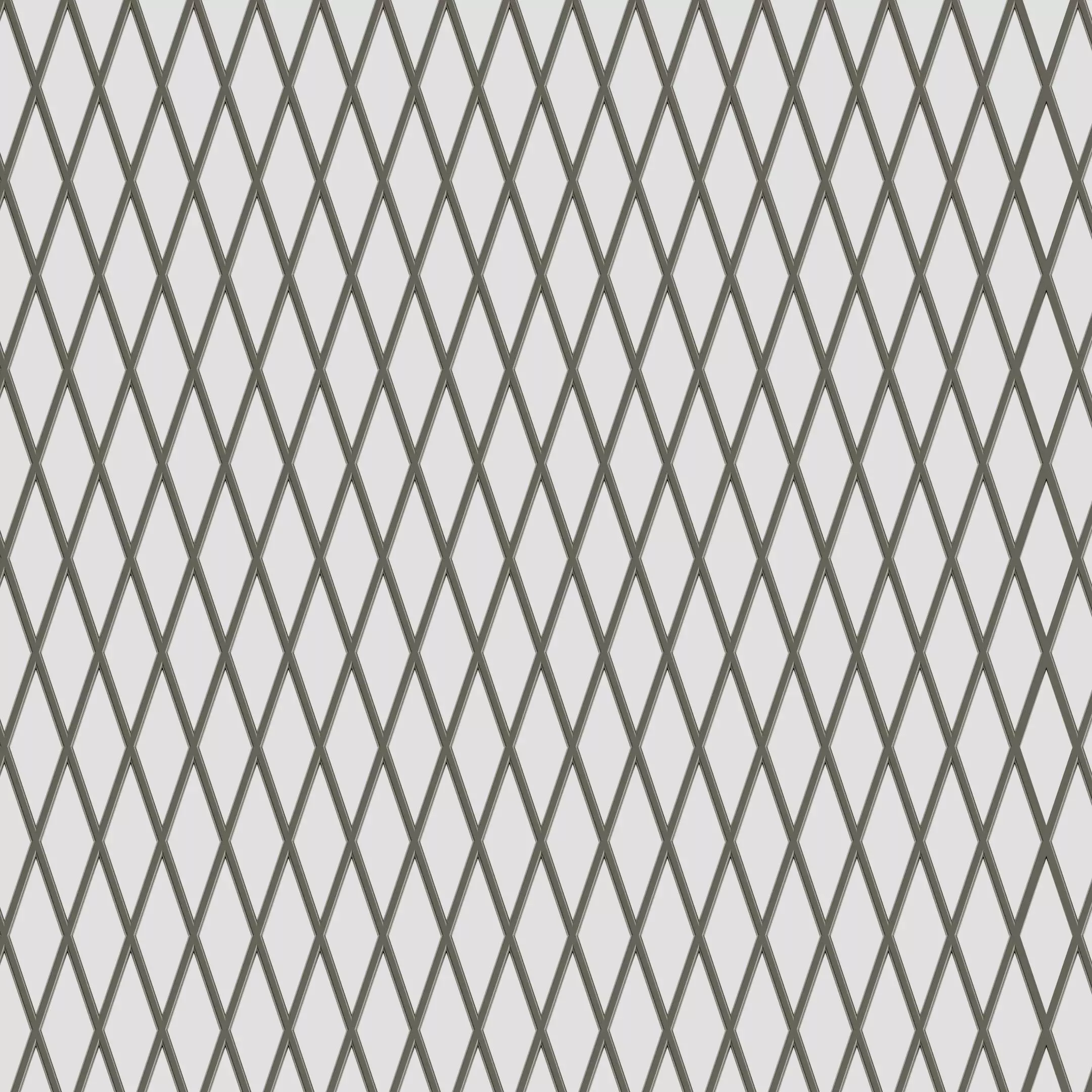 Open Lattice Plate 3D Model Low-poly 3D model_0