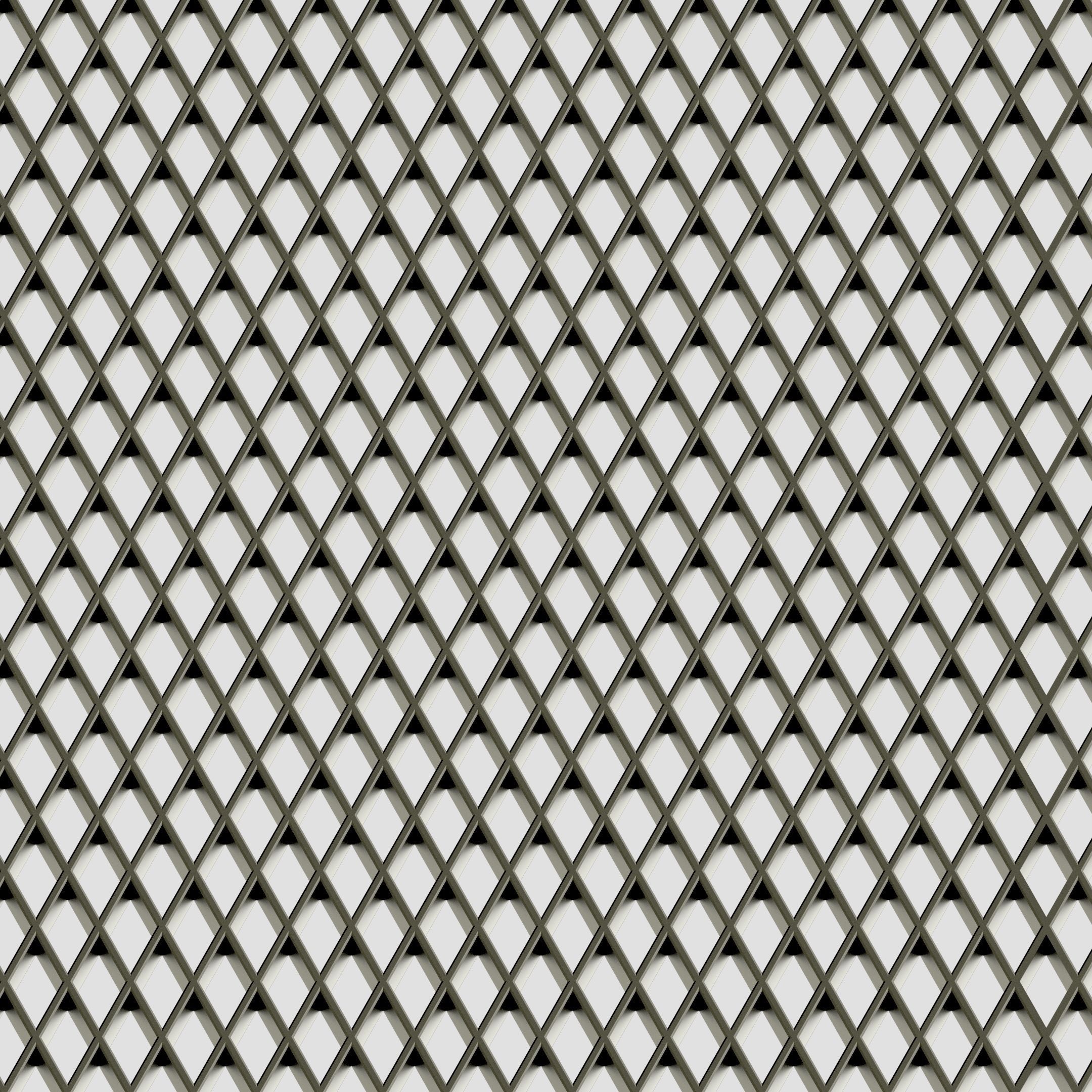 Open Lattice Plate 3D Model Low-poly 3D model_20