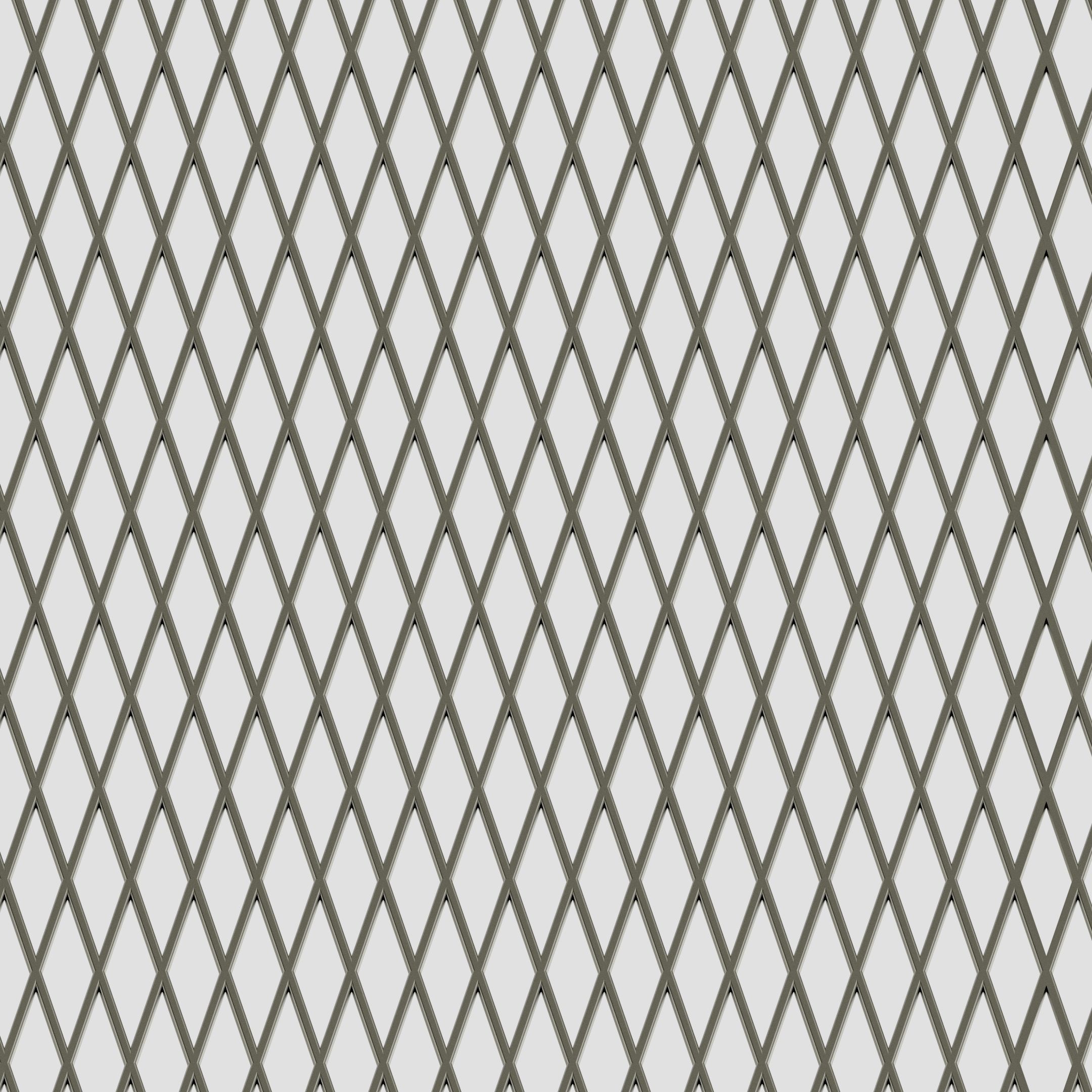 Open Lattice Plate 3D Model Low-poly 3D model_3