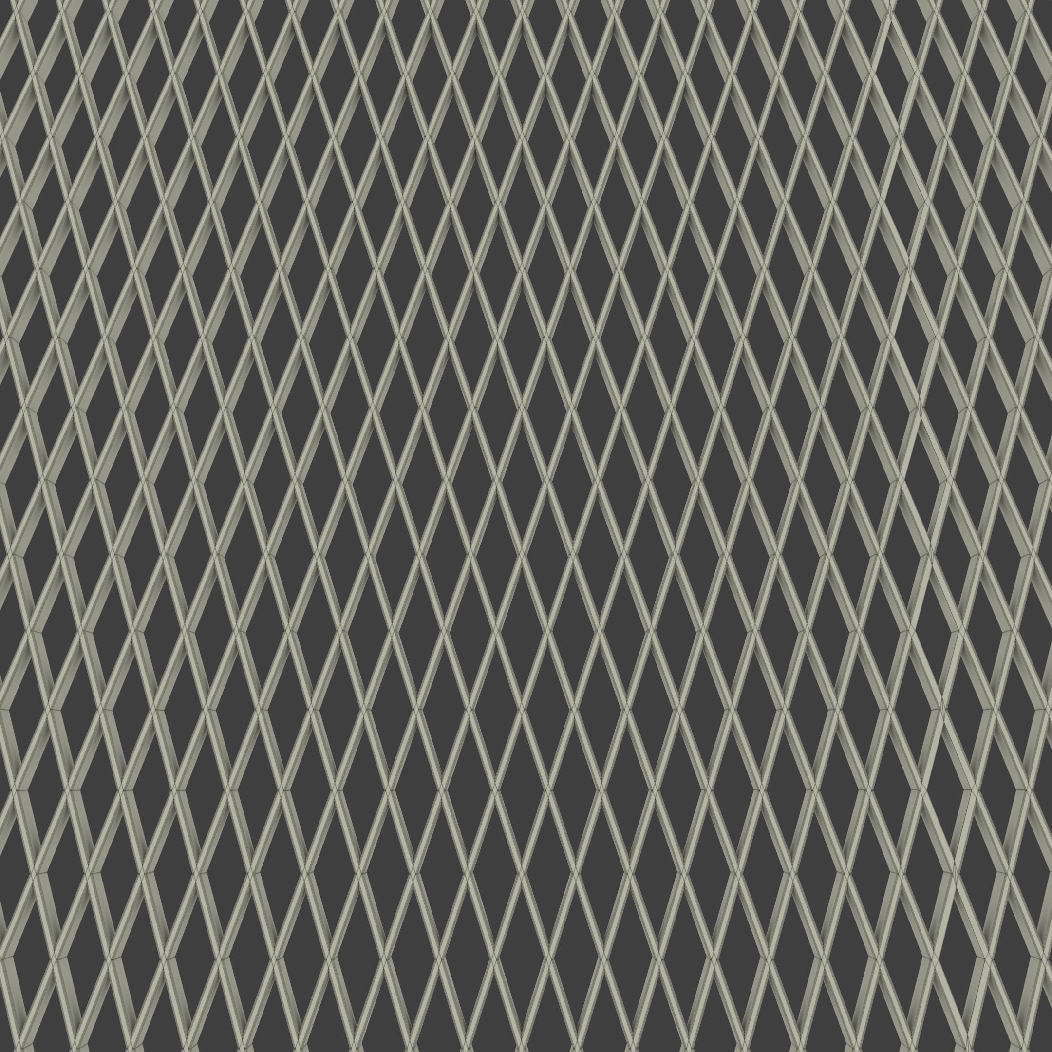 Open Lattice Plate 3D Model Low-poly 3D model_14