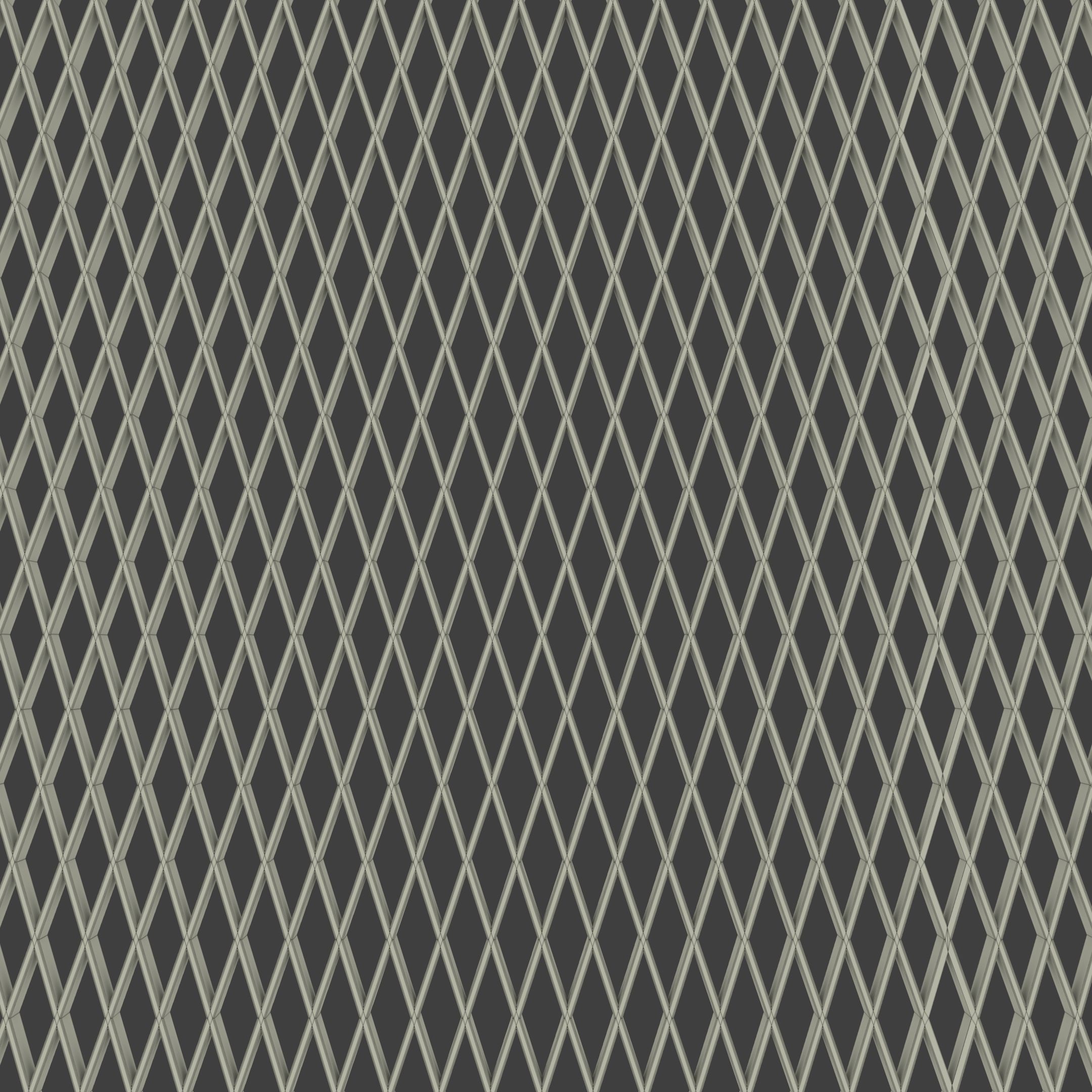 Open Lattice Plate 3D Model Low-poly 3D model_8