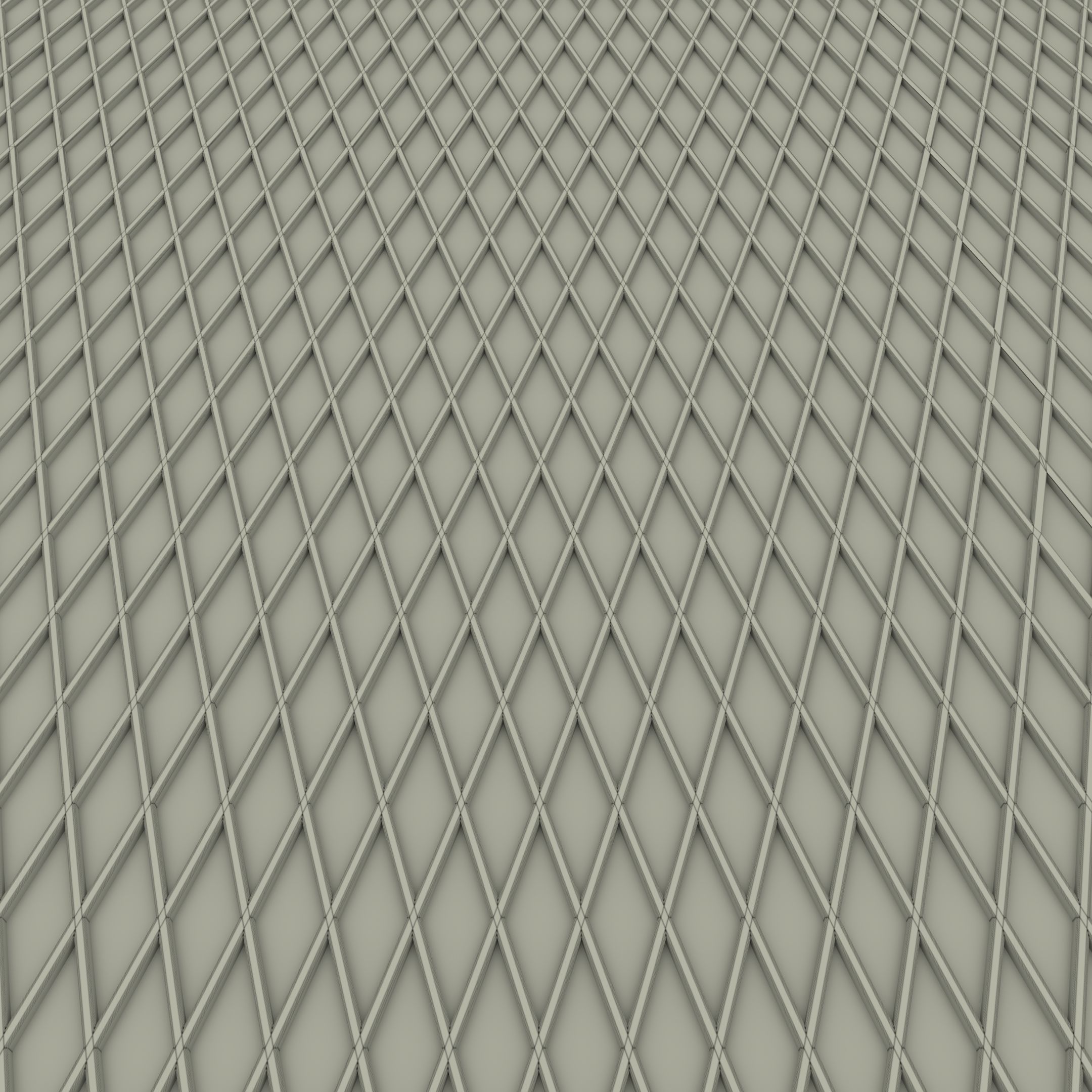 Lattice Plate 3D Model Low-poly 3D model_7