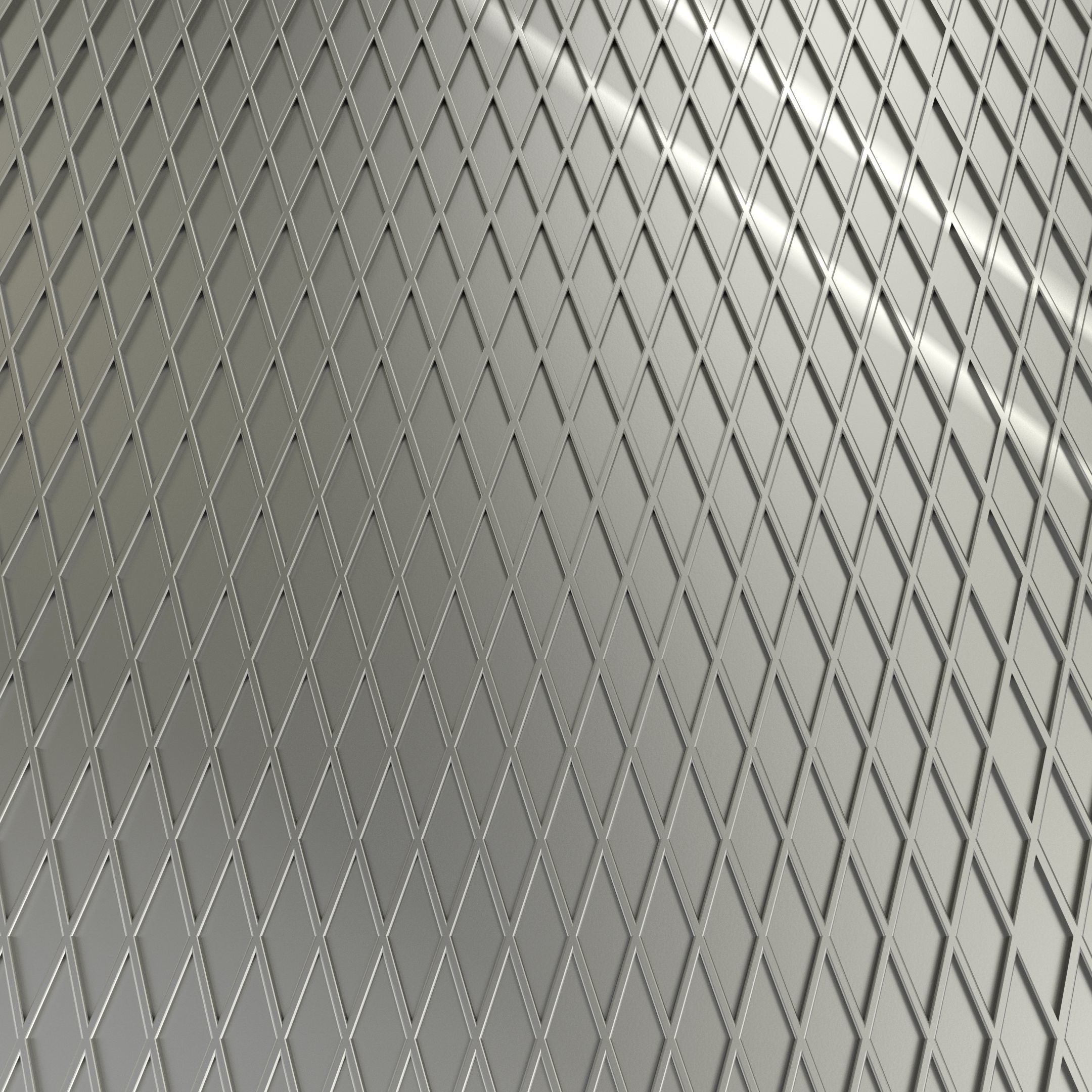 Lattice Plate 3D Model Low-poly 3D model_1