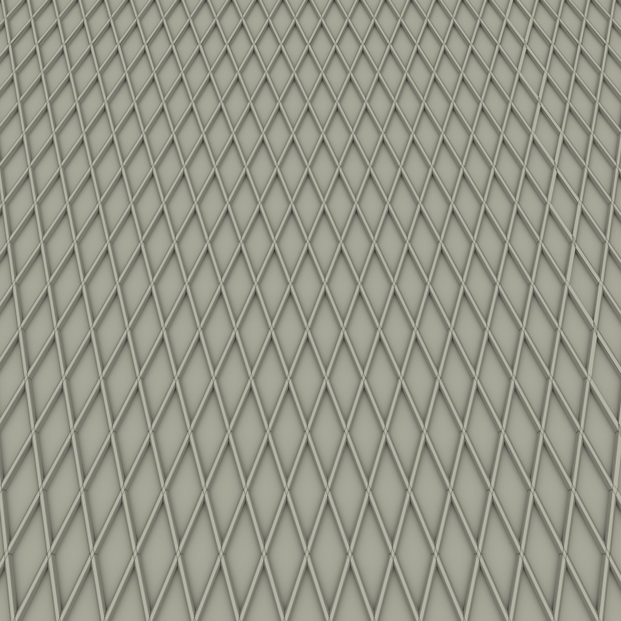 Lattice Plate 3D Model Low-poly 3D model_14