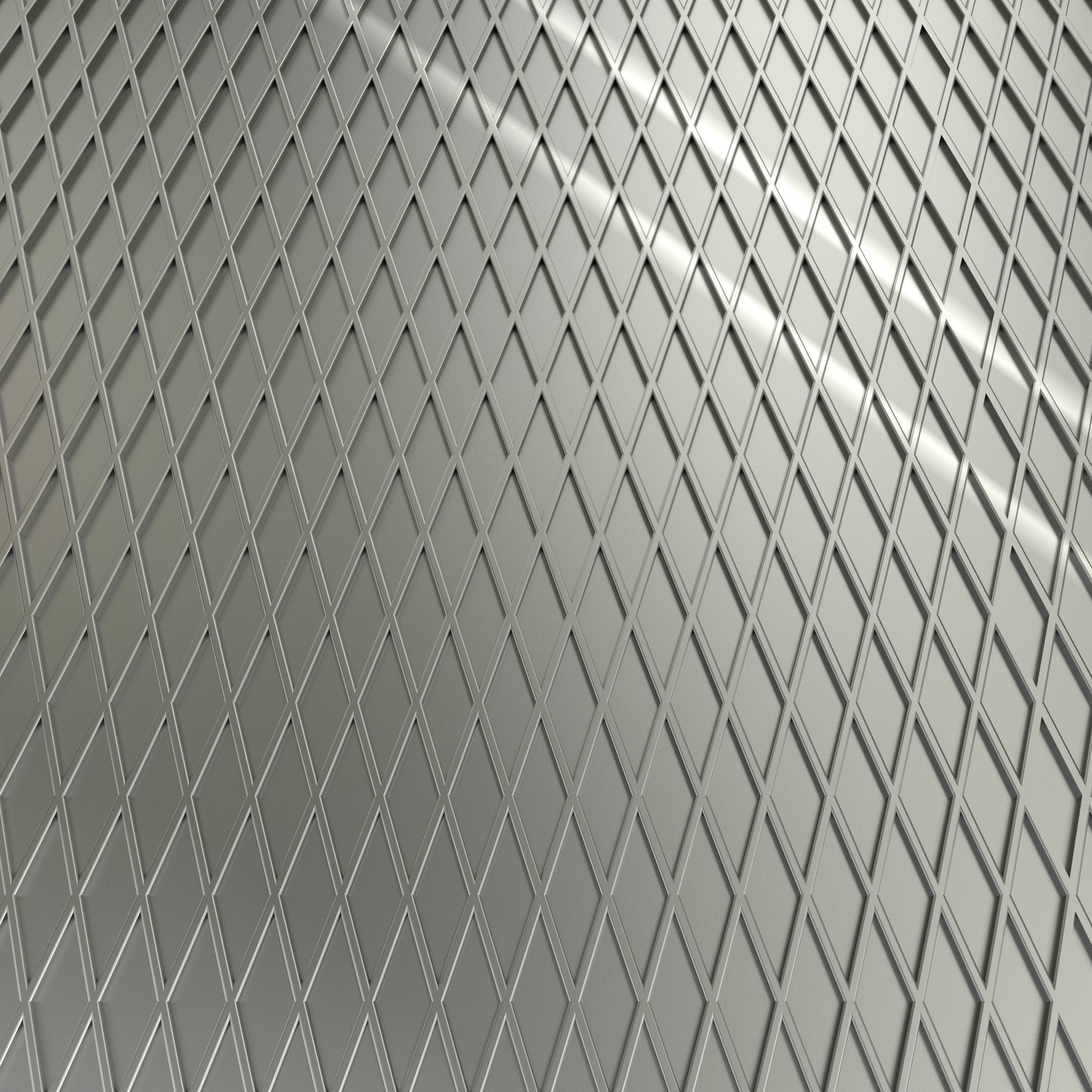 Lattice Plate 3D Model Low-poly 3D model_4