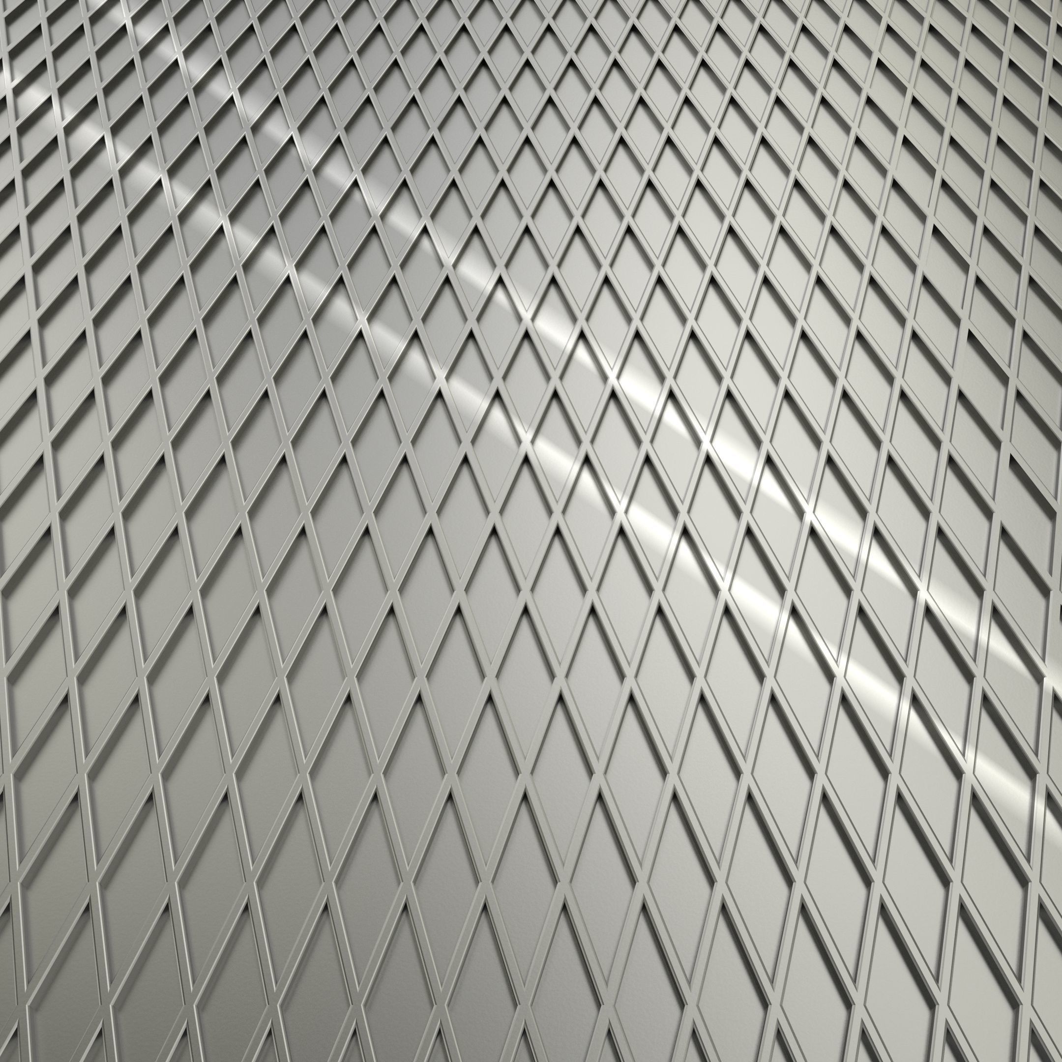 Lattice Plate 3D Model Low-poly 3D model_6