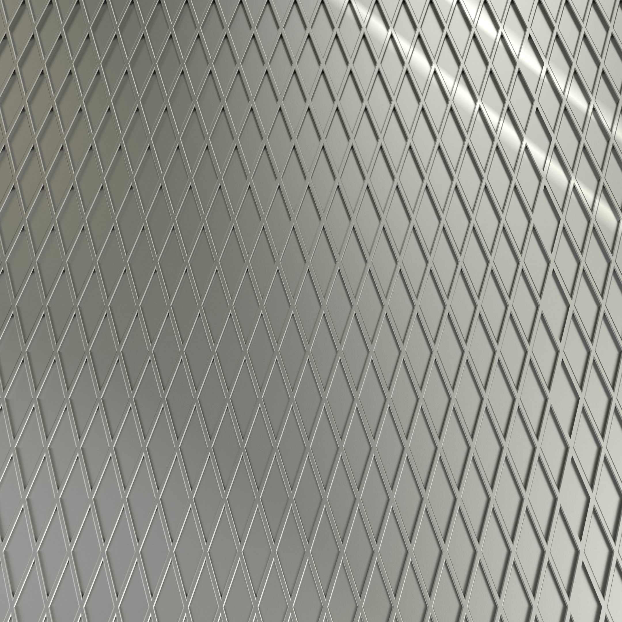 Lattice Plate 3D Model Low-poly 3D model_5
