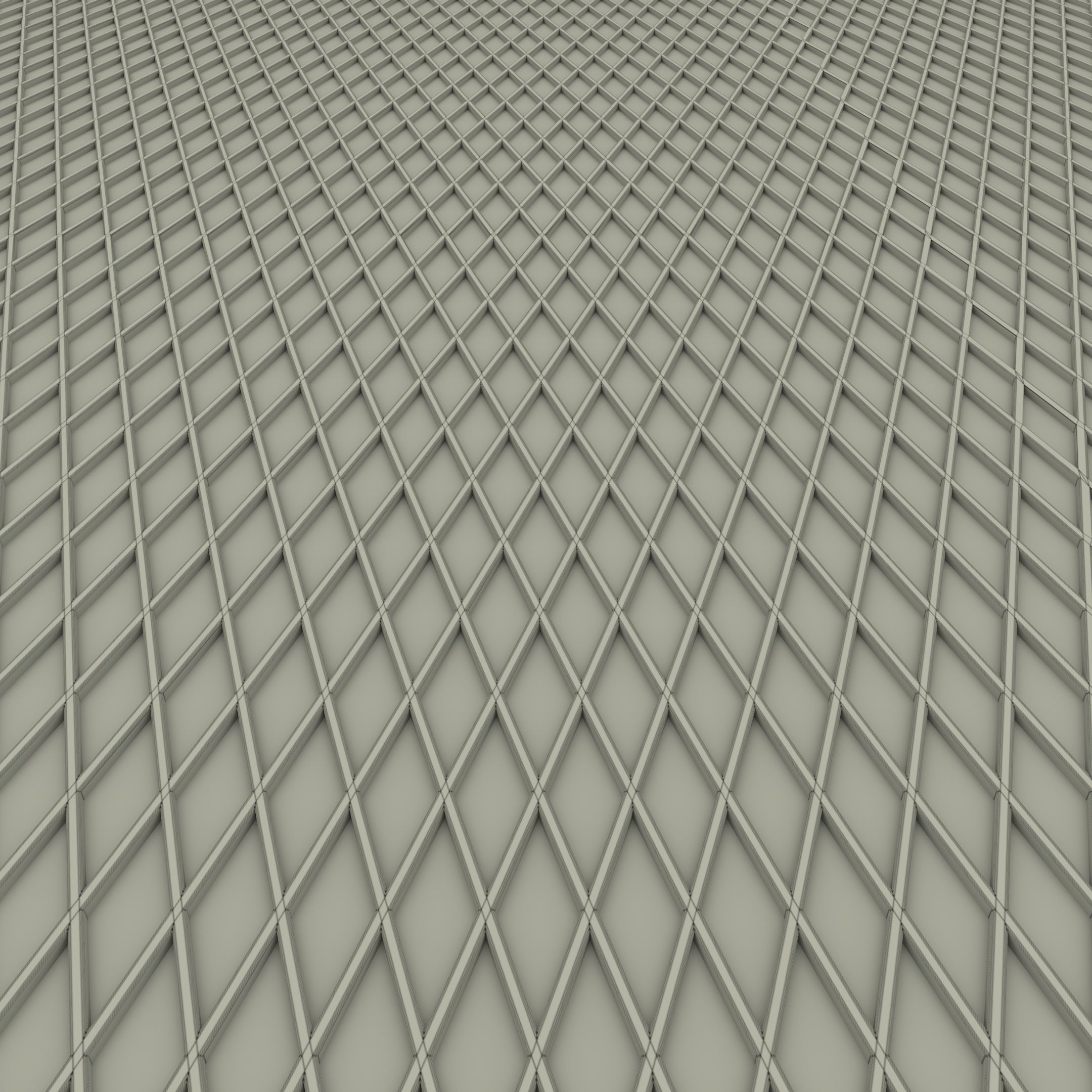 Lattice Plate 3D Model Low-poly 3D model_10