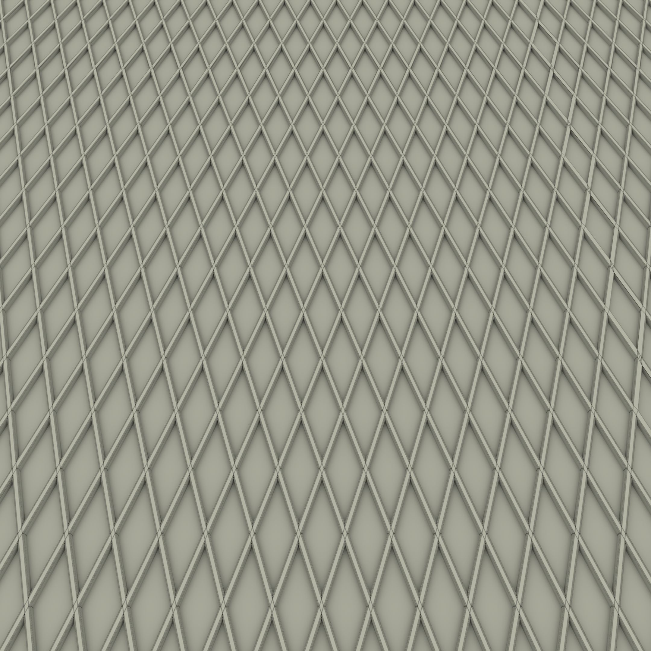 Lattice Plate 3D Model Low-poly 3D model_11