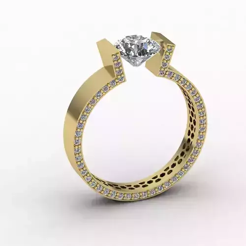 Solitaire ring 04