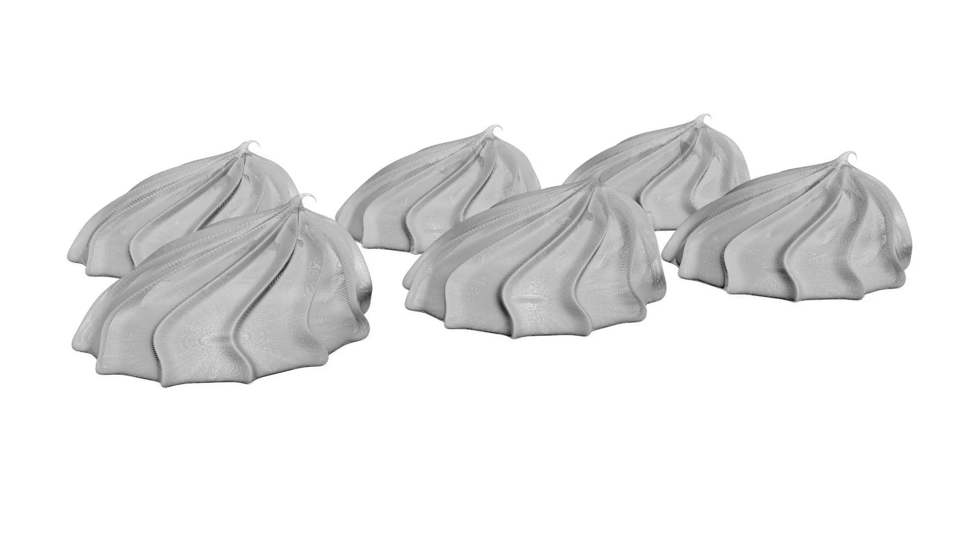 Meringues Set 3D model_29
