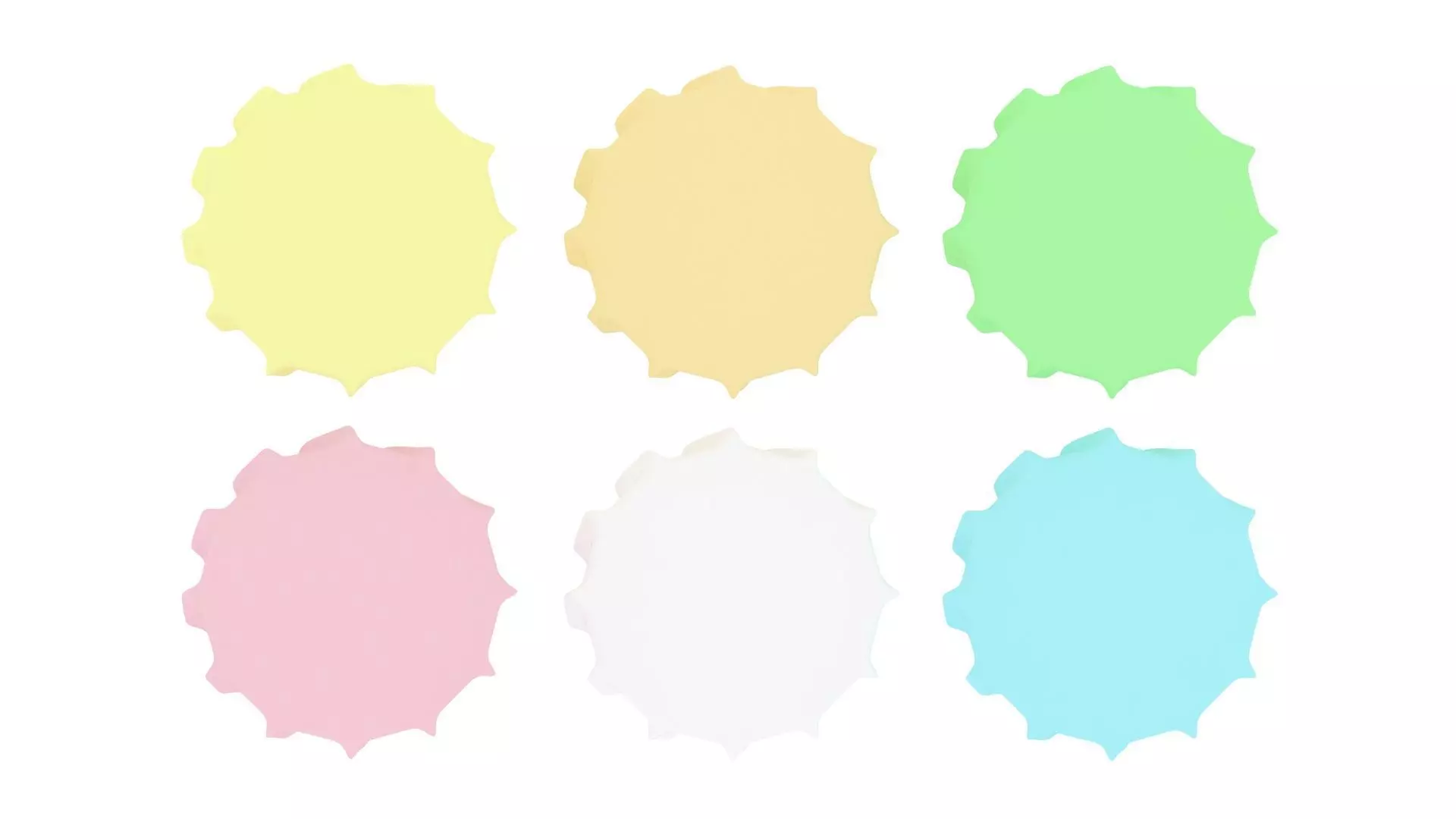 Meringues Set 3D model_24