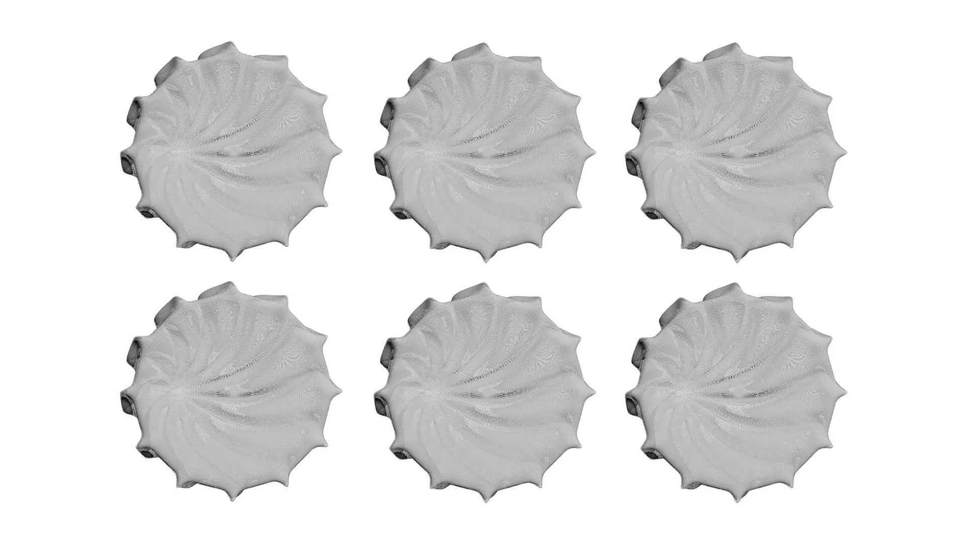 Meringues Set 3D model_36